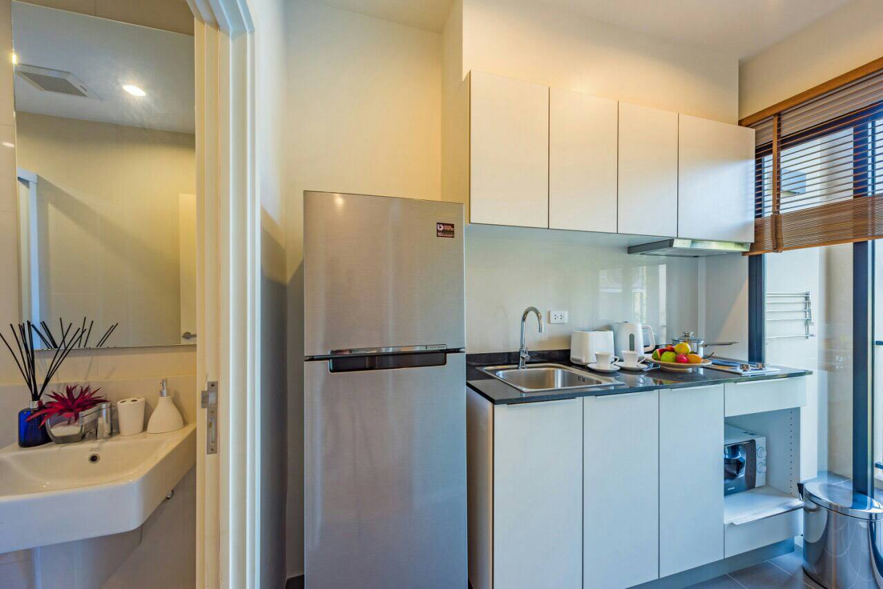 Road Bypass:For rent Condo New Modern style 1 bed room on the by pass road Phuket