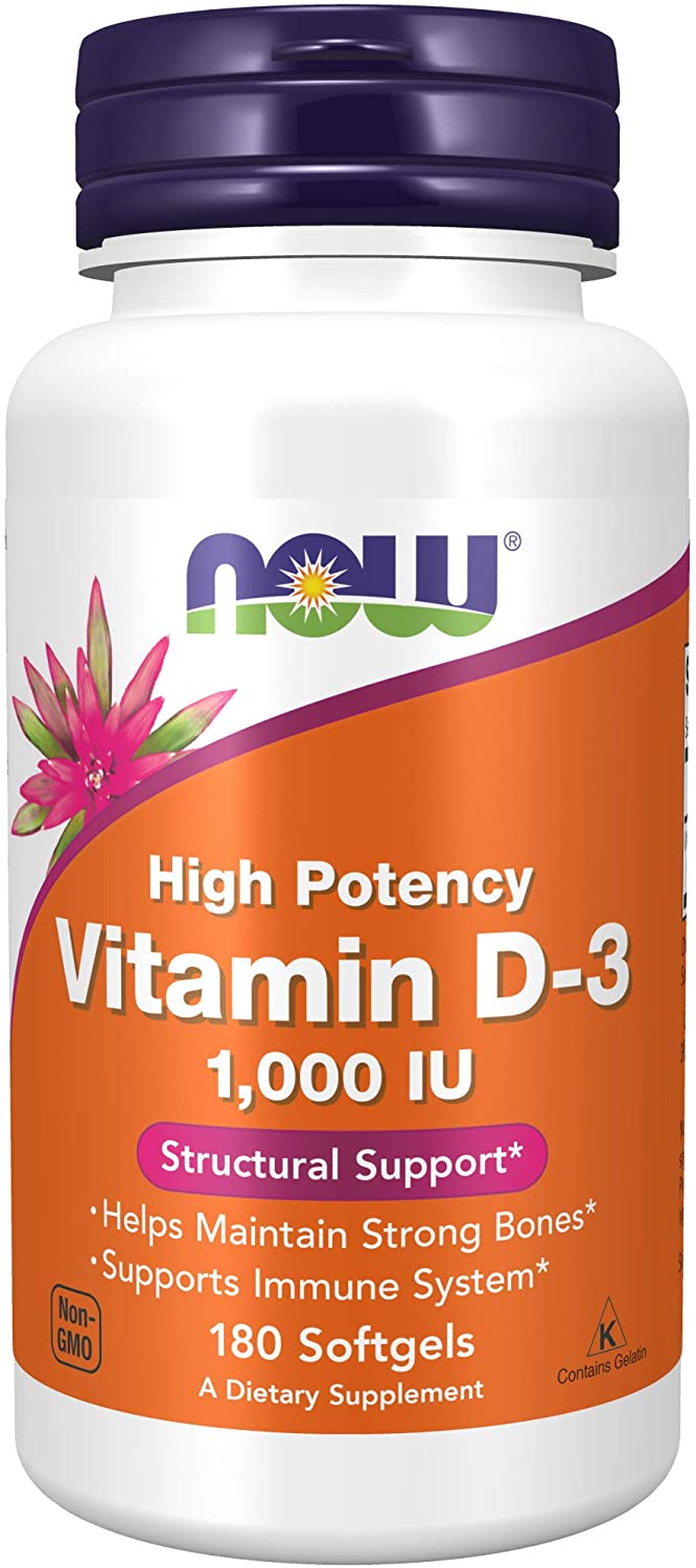 วิตามินดี3, Vitamin D-3 High Potency 1000 IU