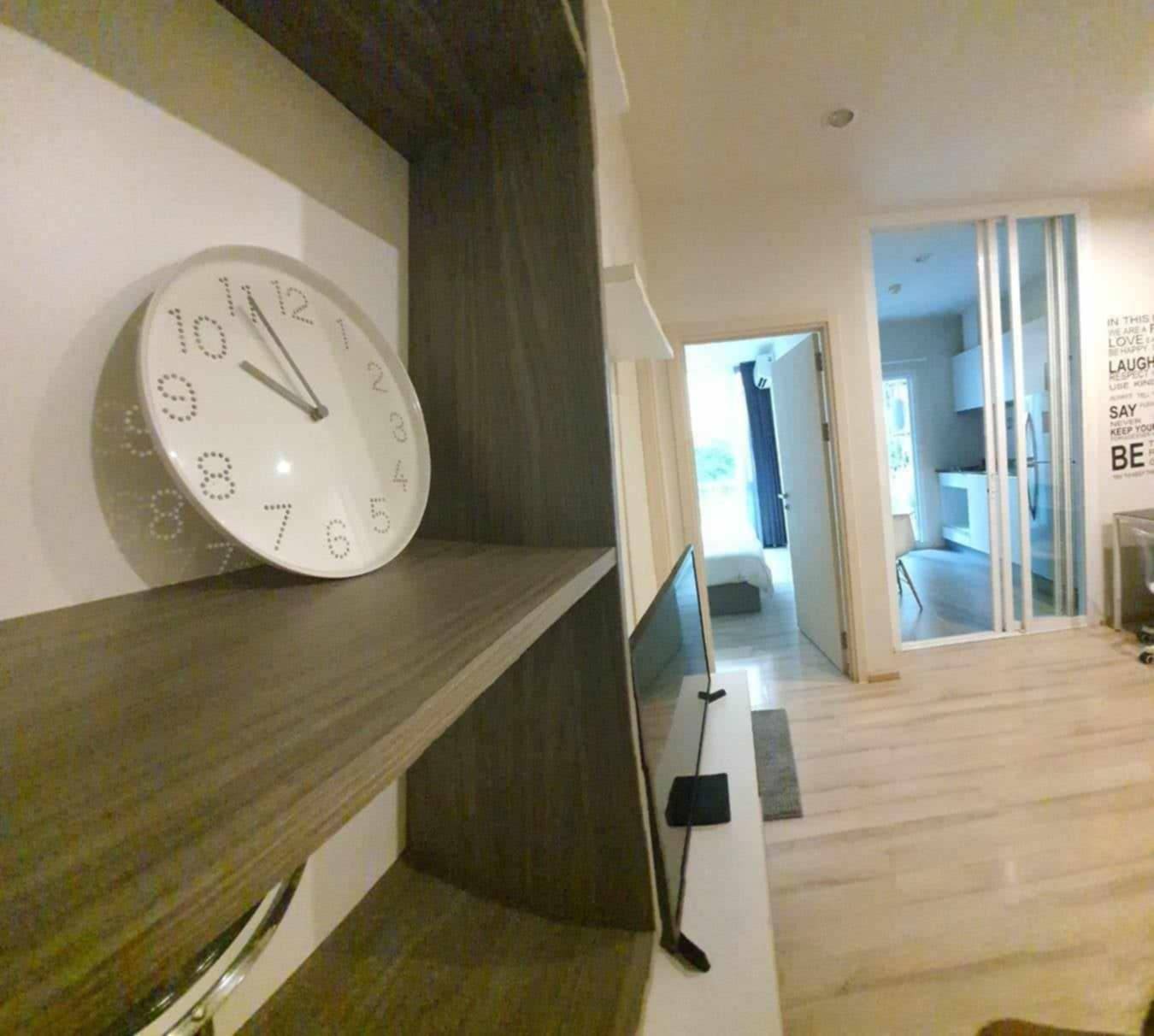 For Rent : Wichit, The Base Downtown, 1 Bedroom 1 Bathroom, 1st , Garden View.