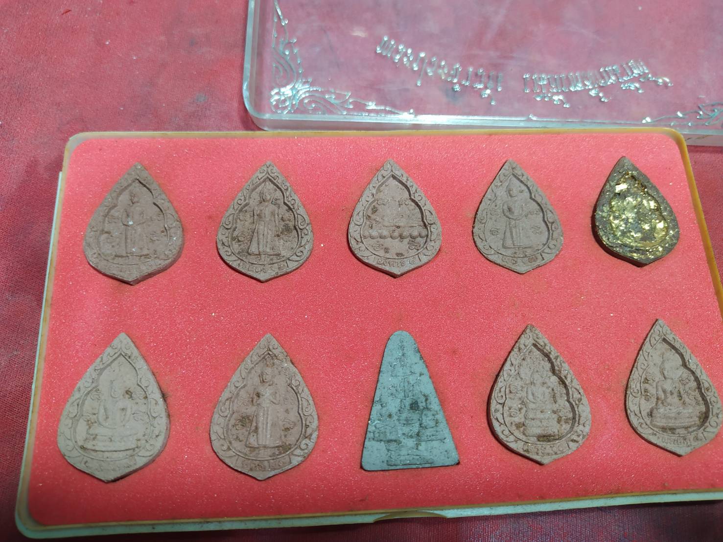 พระประจำวัน เนื้อเหล็กน้ำพี้ วัดสามง่าม อ.บางบัวทอง จ.นนทบุรี 2539