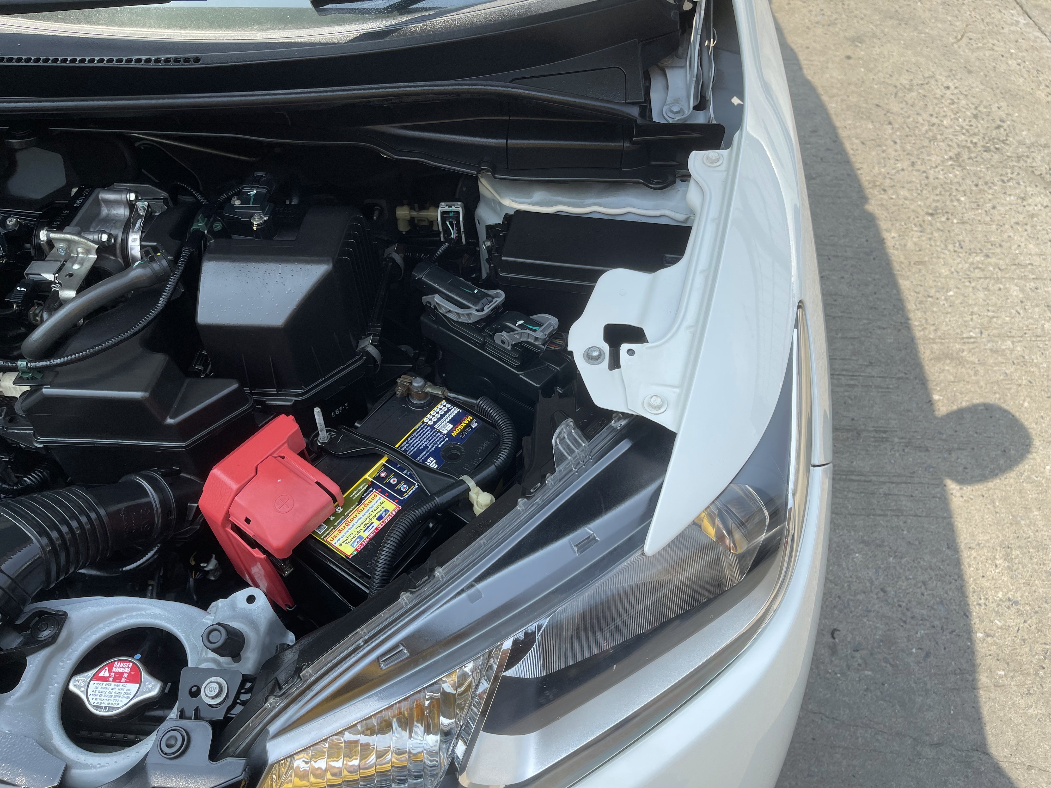 Honda Jazz 1.5 V+ At 2017 ขาวมุก