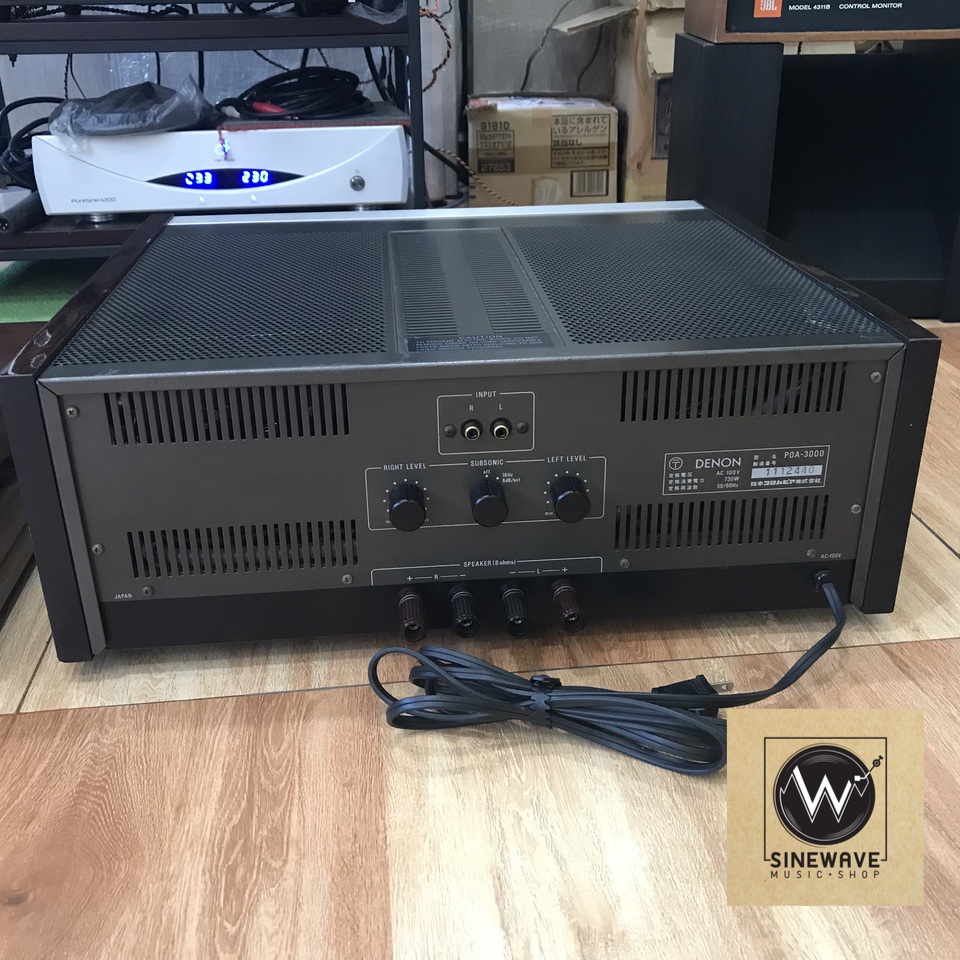 ฝากขาย Pre + Power ยี่ห้อ Denon รุ่น PRA-2000 + POA-3000 (Made in Japan)