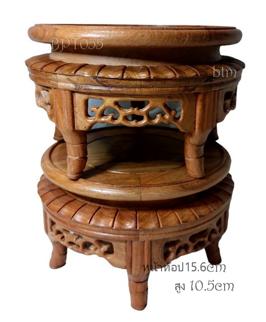 กี๋หรือฐานกลมลายไผ่-BPT055-