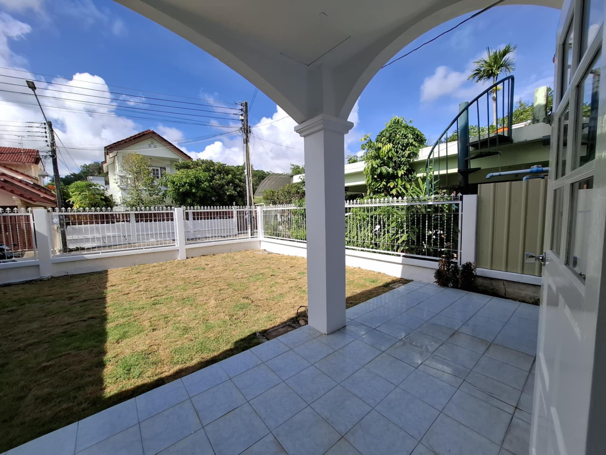 For Rent : Samkong, Single-storey detached house, 3 Bedrooms 2 Bathrooms near Chillva Market