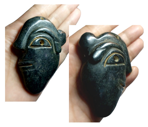 หินสะสม จี้หินสะสม สไตล์จีนโบราณ(หินแม่เหล็กดูดติด)-BPT2919