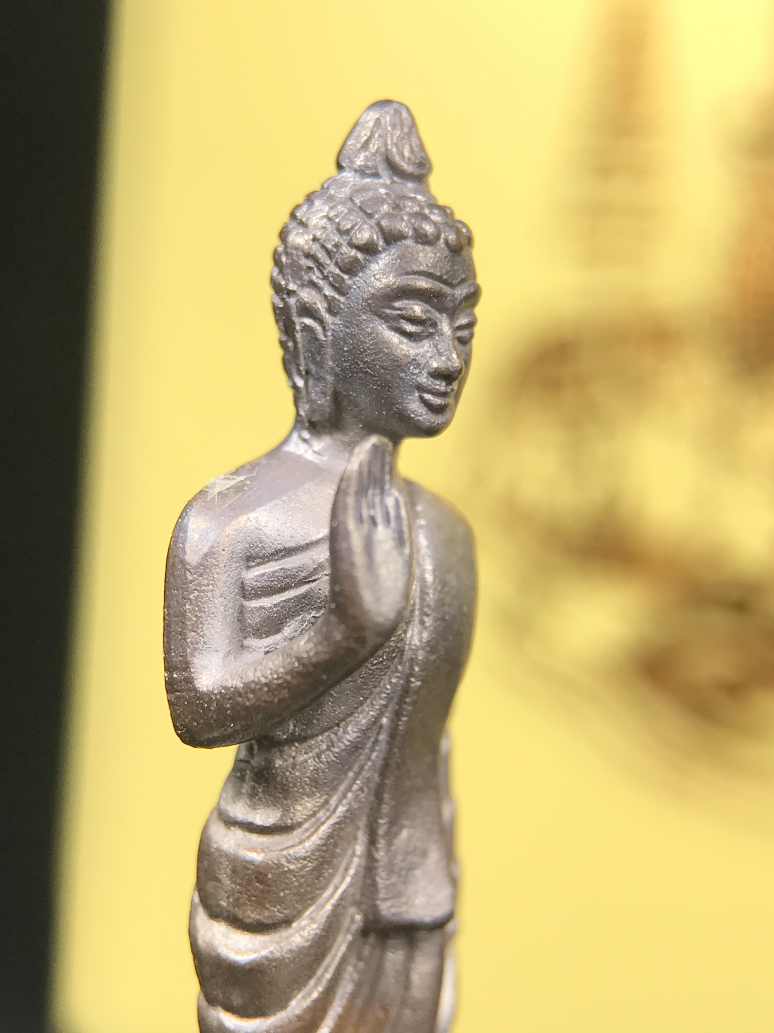 พระพุทธอภัยมงคลสมังคี วัดบวรนิเวศวิหาร ปี 2539 ลอยองค์เนื้อนวโลหะ สร้างเนื่องในมงคลโอกาสที่พระบาทสมเด็จพระเจ้าอยู่หัวรัชกาลที่ 9 ทรงครองสิริราชสมบัติครบ 50 ปี สมเด็จพระญาณสังวร สมเด็จพระสังฆราช เสด็จเป็นประธานในพิธีเททอง ณ วัดบวรนิเวศวิหาร(1 ใน 5000 องค์)