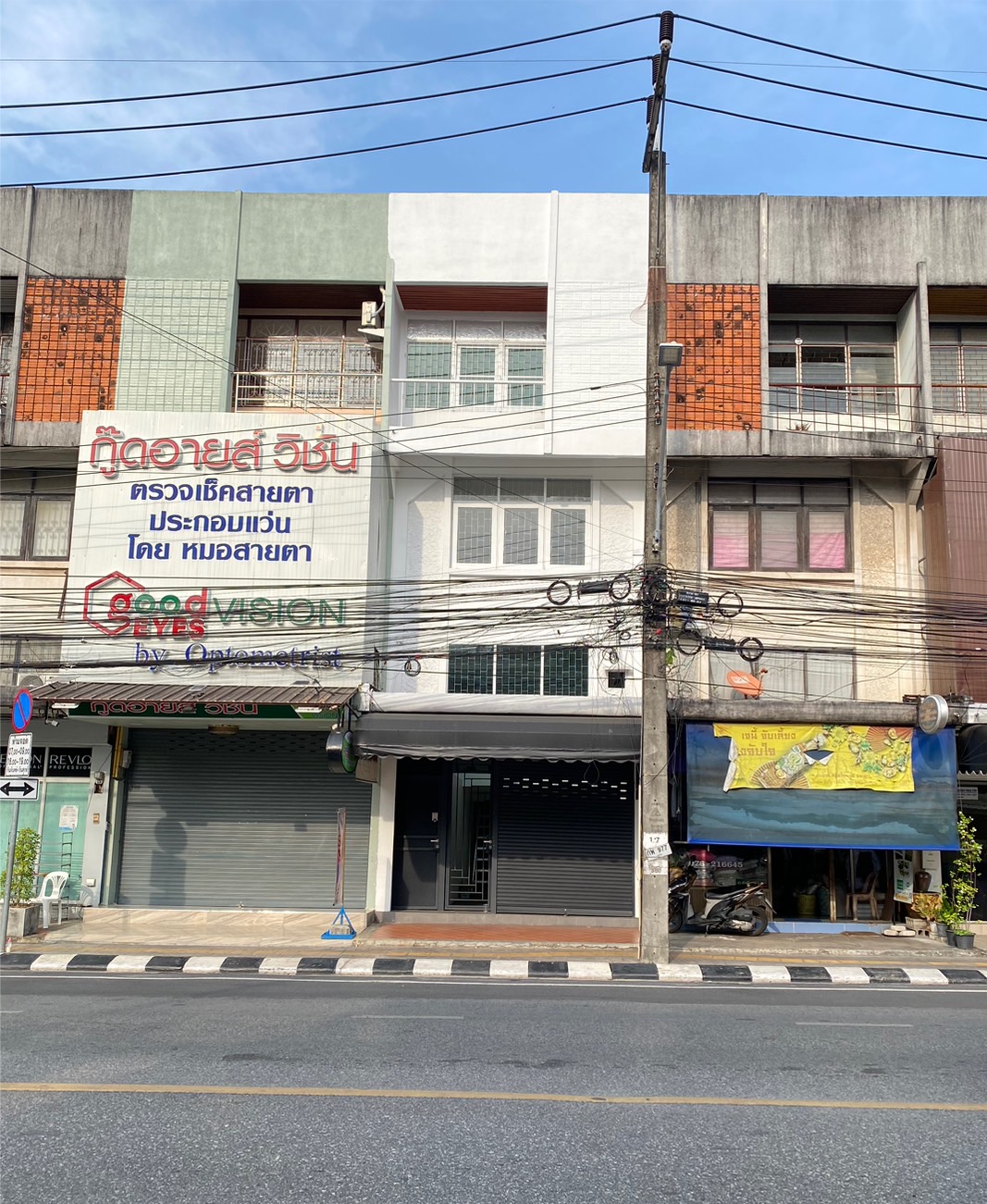 For Rent : Phuket Town, 3.5-Story Commercial Building, 5 Bedroom 3 Bathrooms