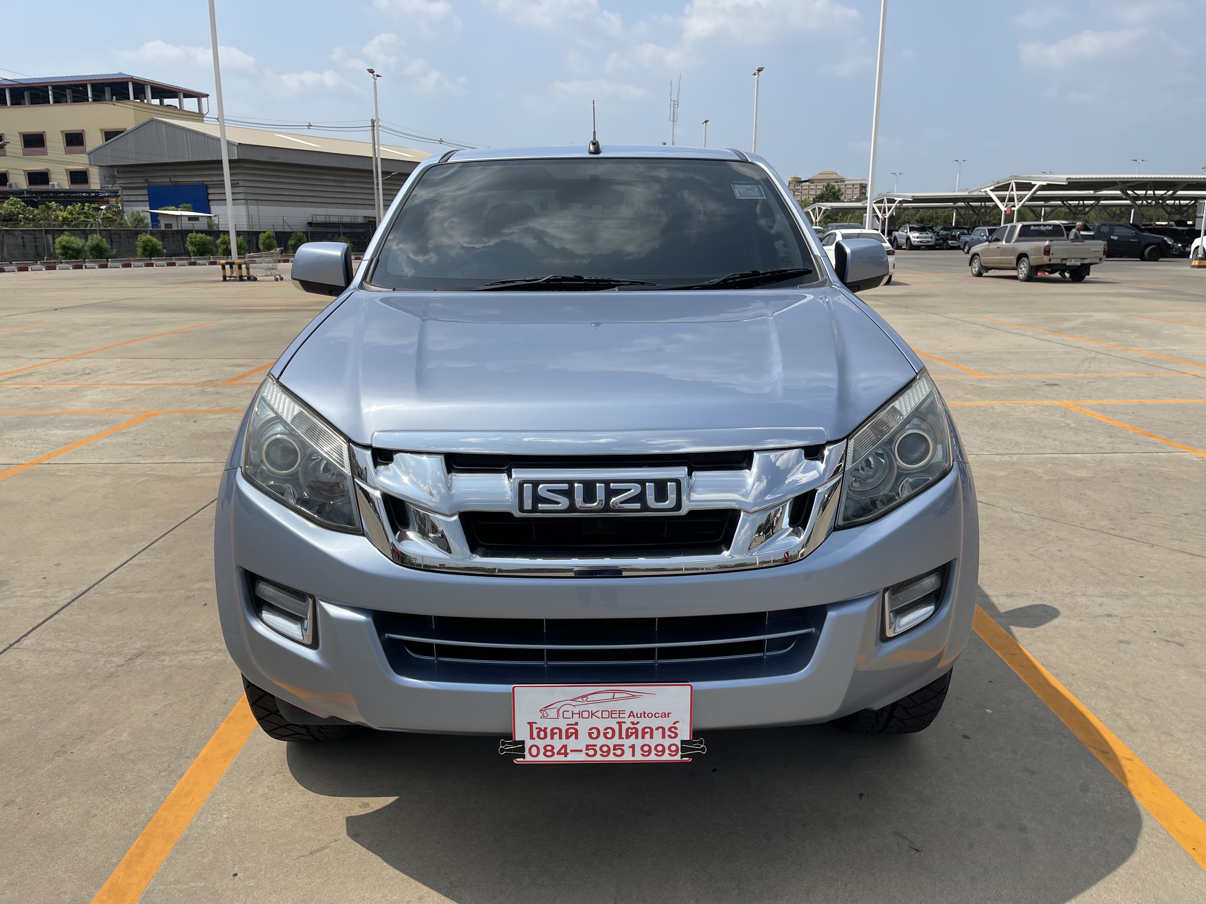 Isuzu Dmax All New 4ประตู Hilander 2.5 Vgs Z 2015 ฟ้า