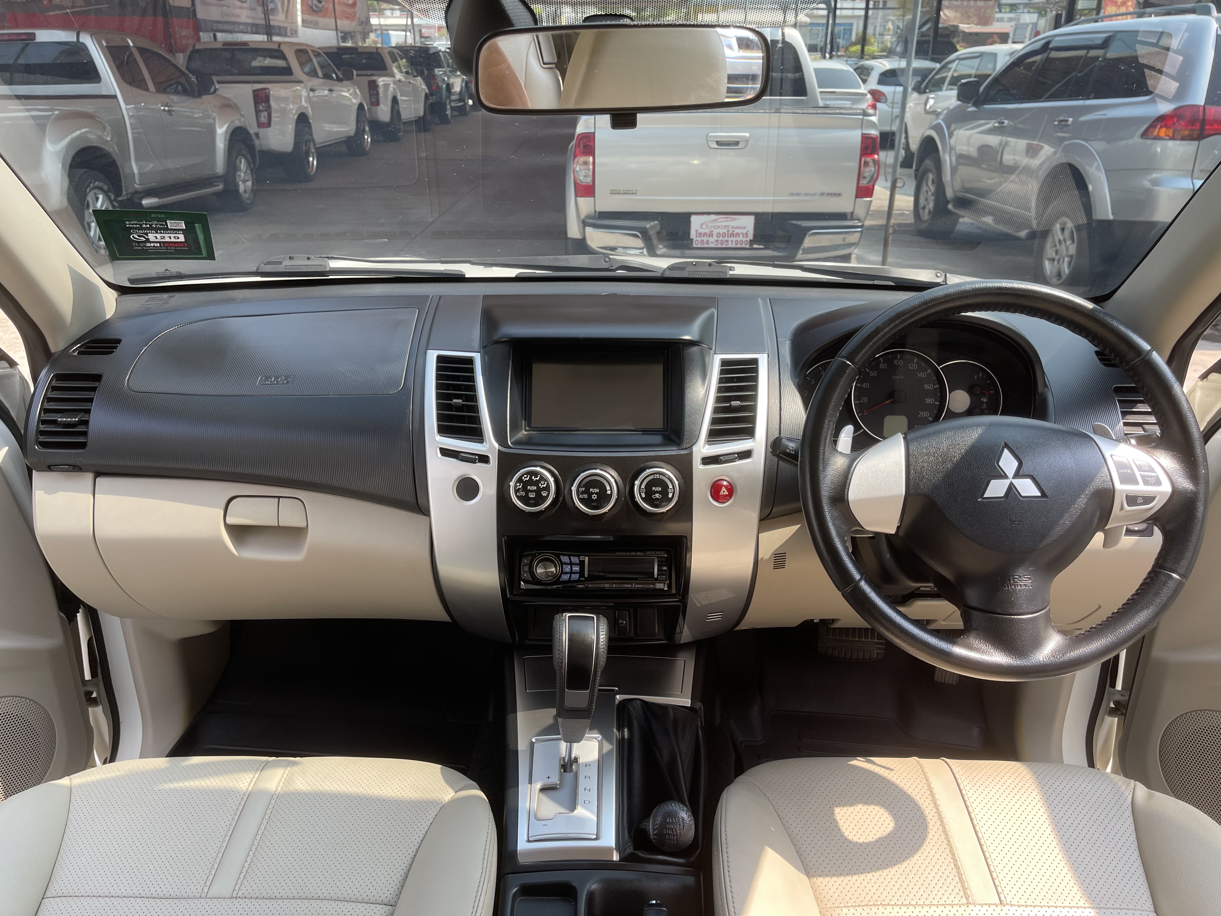 Mitsubishi Pajero Sport 2.5 GT 4WD At 2013 ขาวมุก