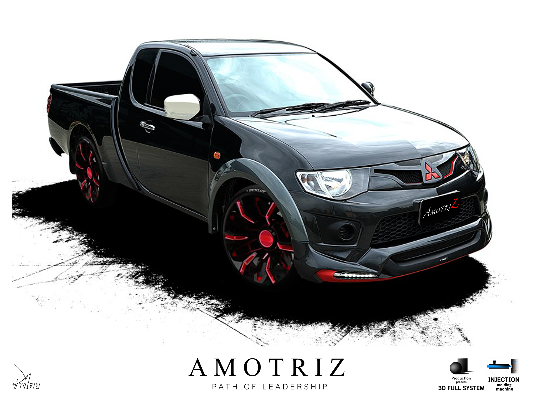 Mitsubishi Triton 2008 - 2014 bodykits by Amotriz