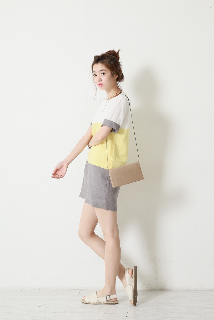 ชุดเดรสสั้นสวมใส่สบาย