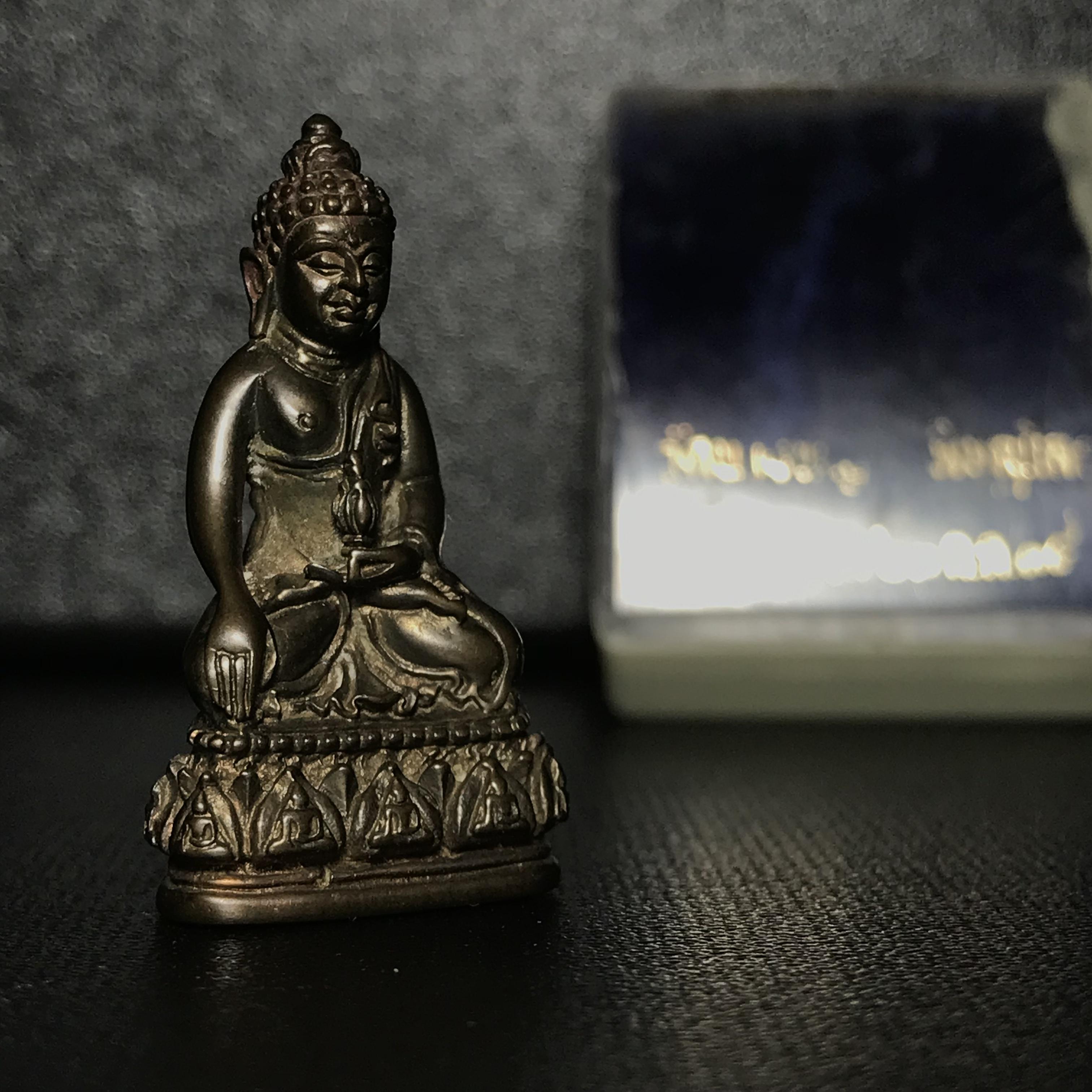 พระกริ่งธรรมราชา (กริ่งพระราชบิดา) วัดนางพญา ปี2514 เนื้อนวโลหะ(สุดยอดพิธีสุดยอดพุทธศิลป์)