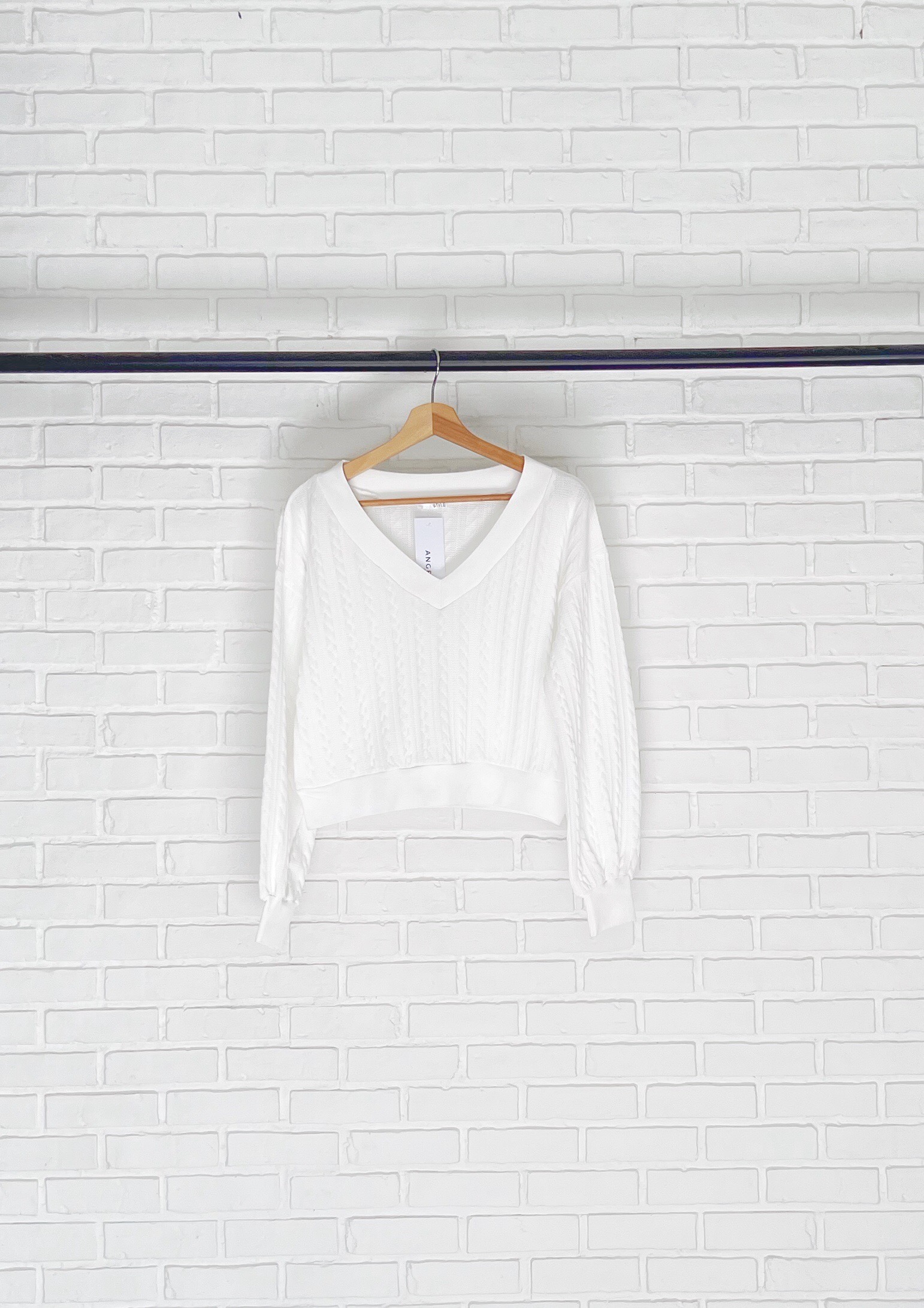 ครอปคอวีไหมพรม