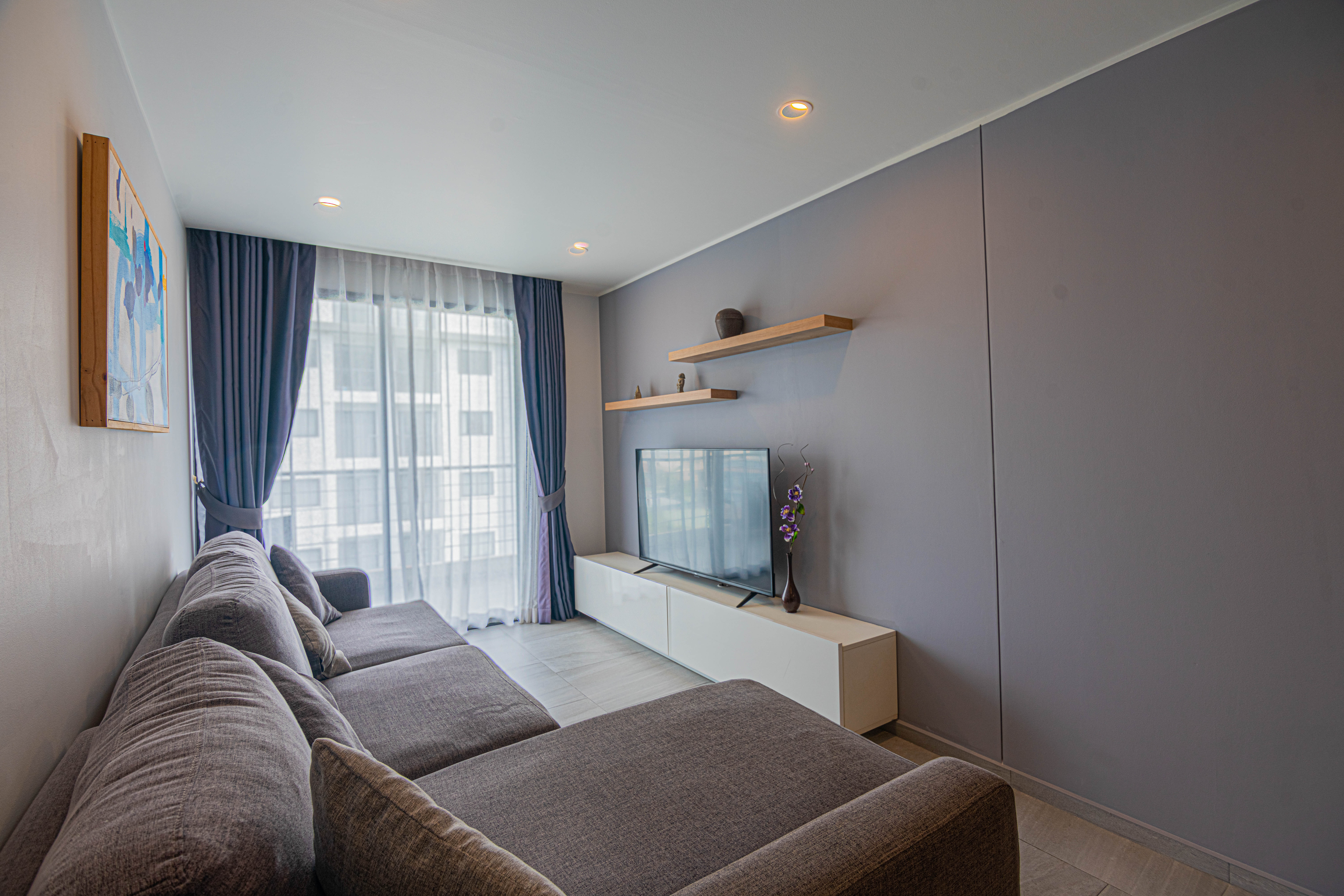 For Rent : Condo in Chalong area Tower II, 1 Bedroom 1 Bathroom, 6th flr.