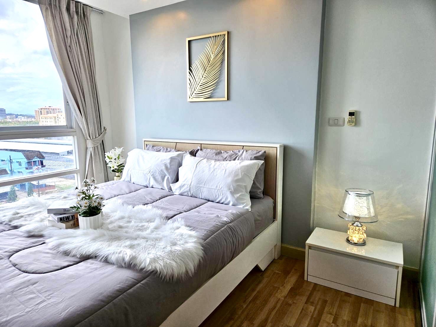 For Sales : Suanluang, The Light, 1 bedroom, 8th flr., City View