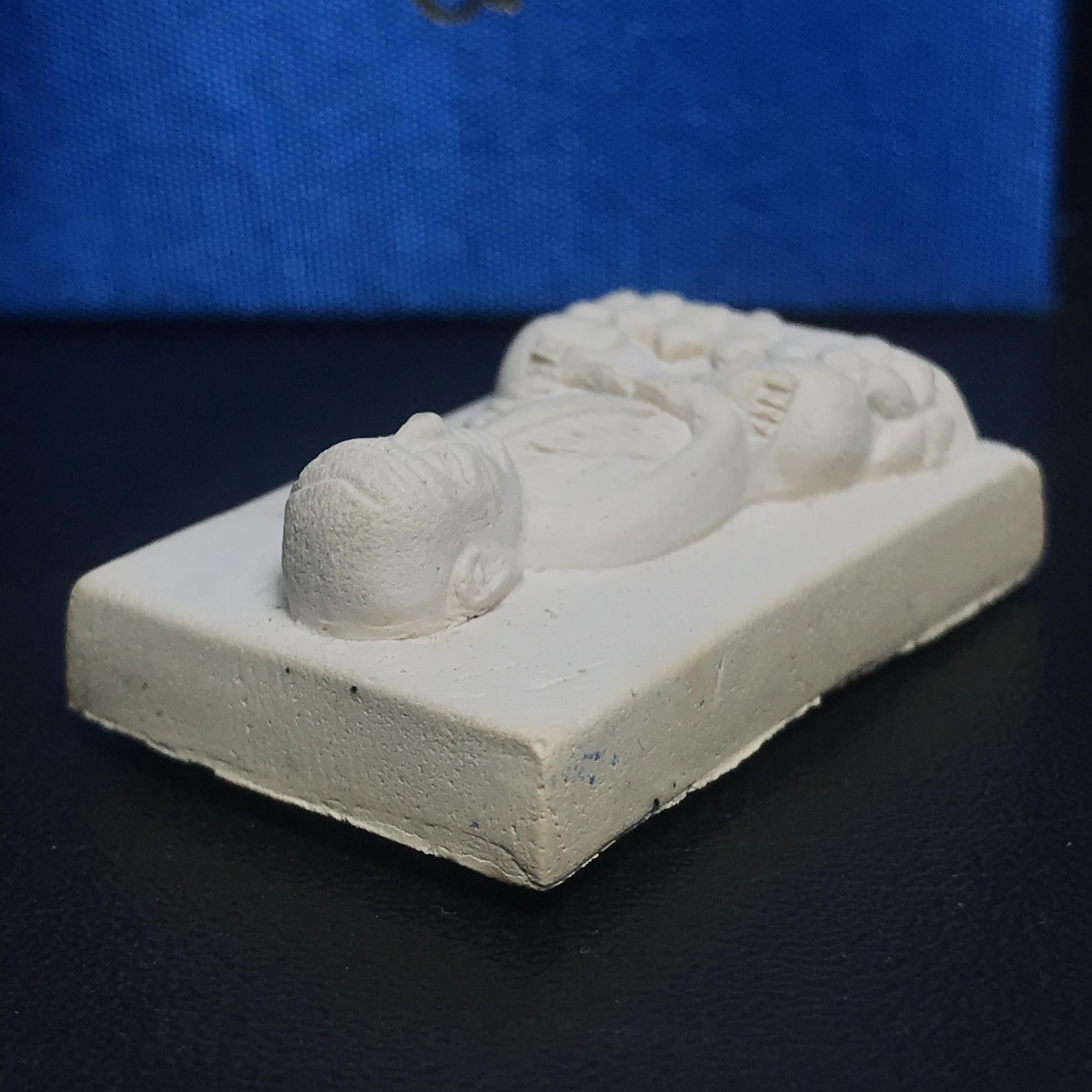 หลวงพ่อทวด รุ่น สก. วัดห้วยมงคล พิมพ์สี่เหลี่ยมใหญ่ หลังฝังชิ้นเนื้อบางขุนพรม กรรมการสามโค๊ต(ตอกเลข) เนื้อขาวผสมผงเก่าบางขุนพรหม รุ่น2(1ใน 999องค์)