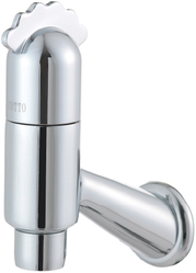 ก๊อกเดี่ยวติดผนังคอสั้นติดตั้งกับอ่างล้างหน้า COTTO CT171C23
