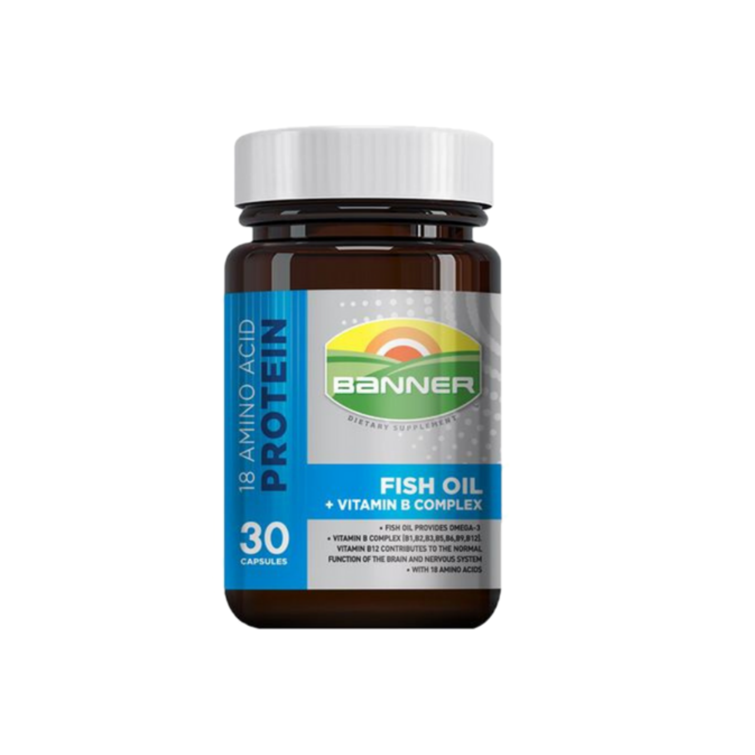 Banner fish oil + vitamin B complex 30's