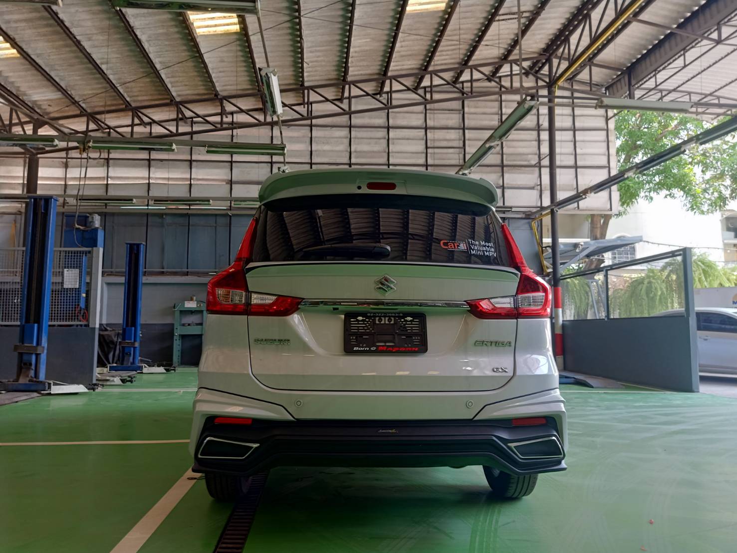 Suzuki Ertiga 2019 V.1 with custom grille bodykits by Amotriz