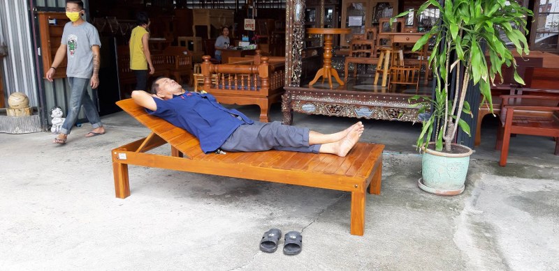 เตียงหัวยก ขนาด 90x200 สูง 43 ซม.