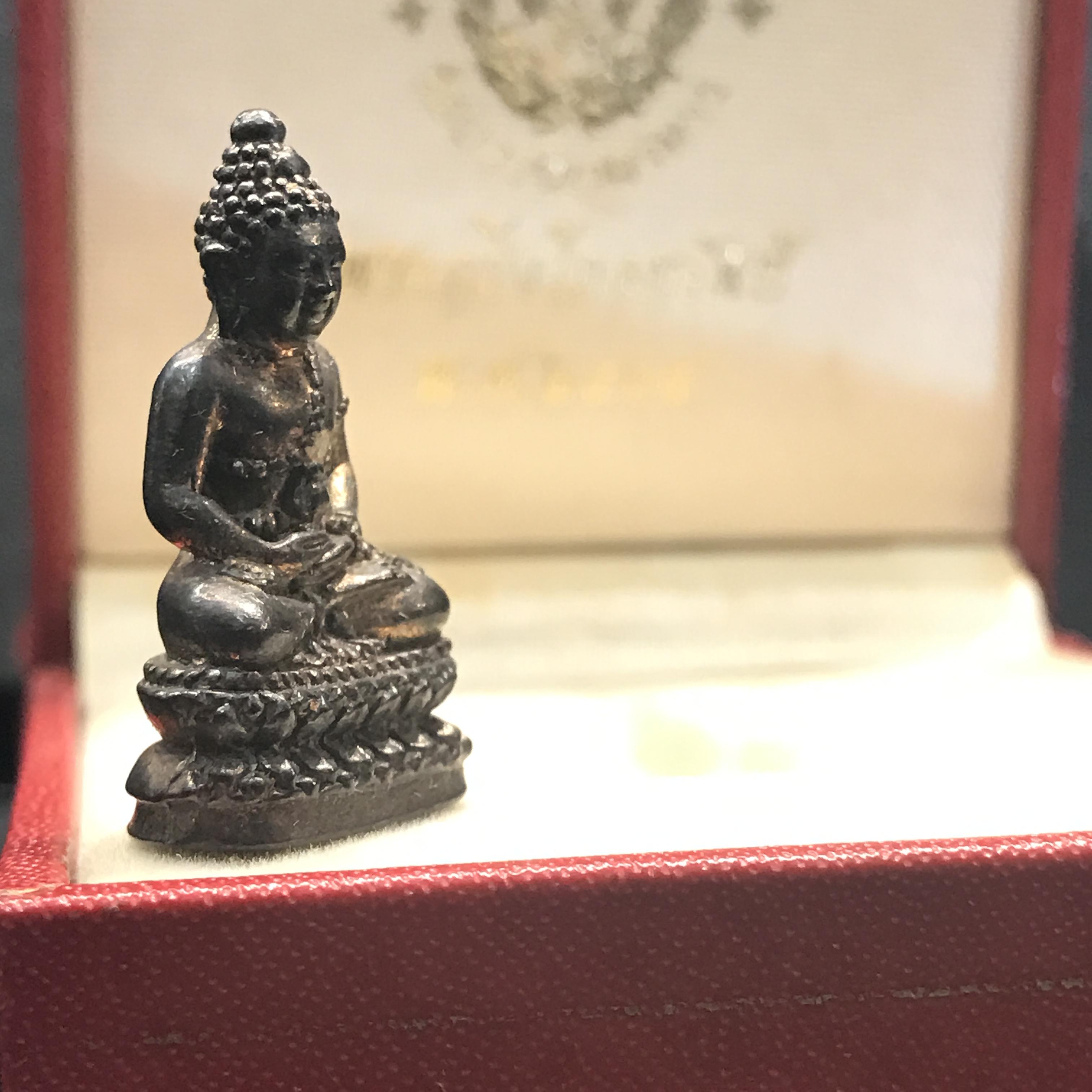 พระกริ่งโภคทรัพย์ วัดบวร ปี2535 เนื้อนวะโลหะ (สมเด็จพระญาณสังวร พระสังฆราชสกลมหาสังฆปรินายกเสด็จเททอง)