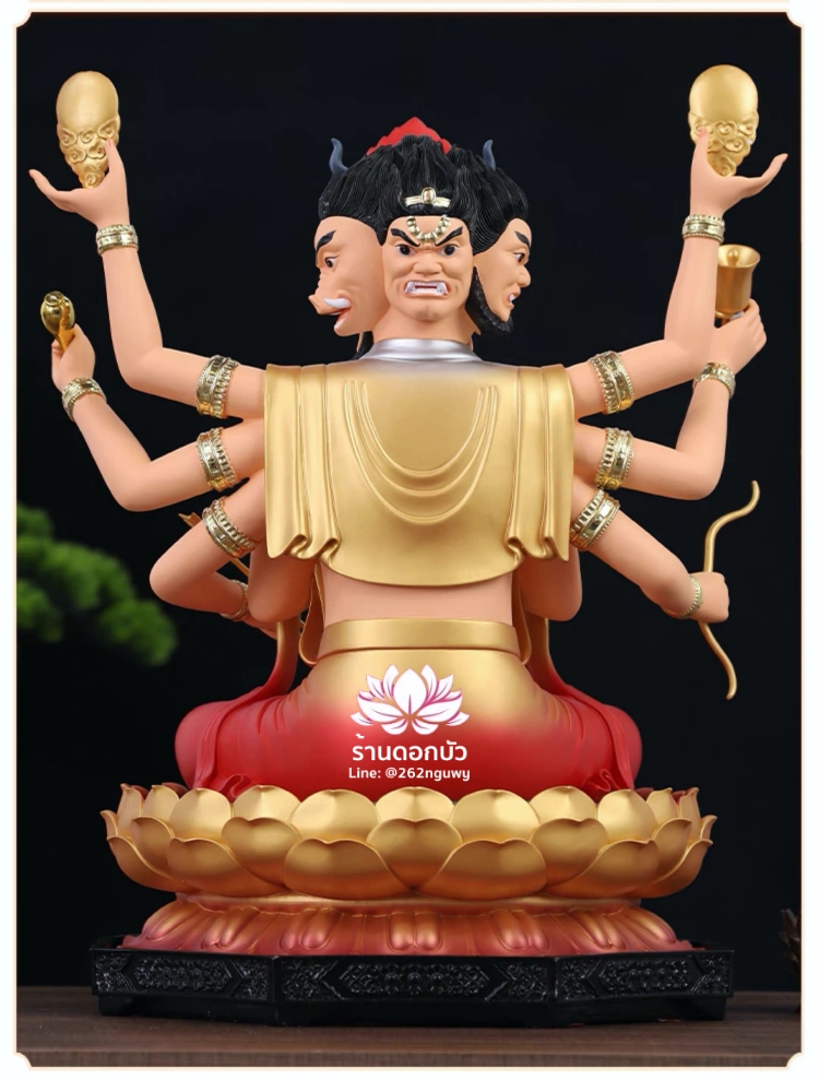 พระมารีจีโพธิสัตว์ เต๋าบ้อหง่วงกุง เต้าโบ้หงวนกุน ขนาด 12/16/19 นิ้ว