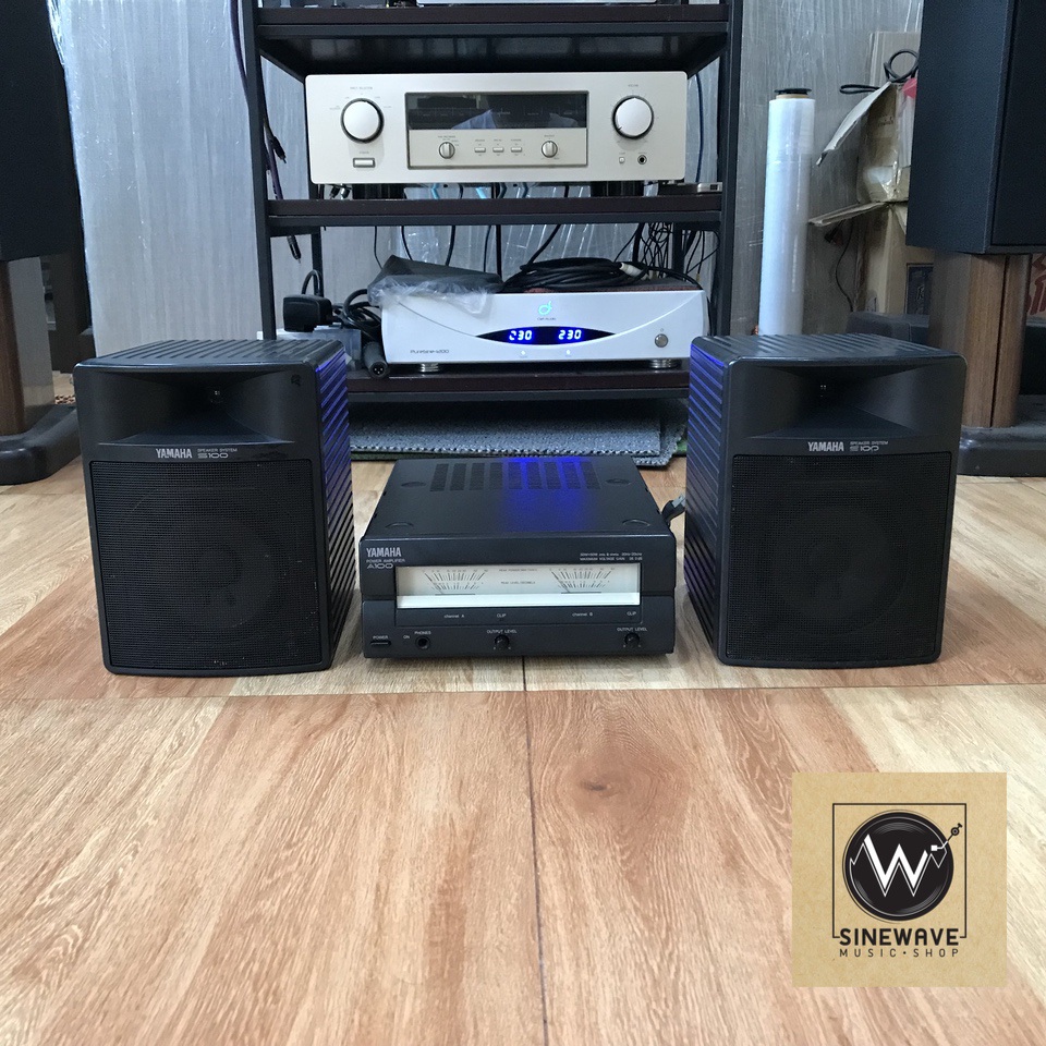 ชุดลำโพงมอนิเตอร์ Yamaha รุ่น A100 + S100 (Made in Japan)