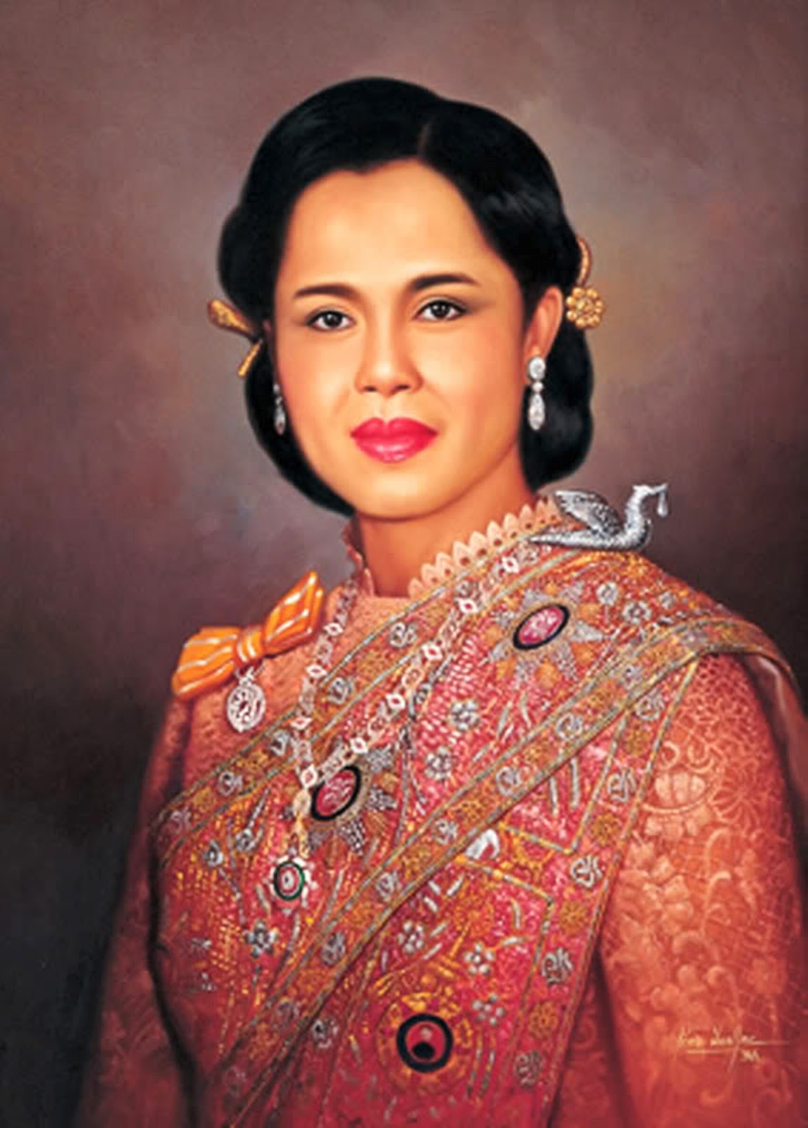 ภาพวาดพระราชินี (ใหญ่)