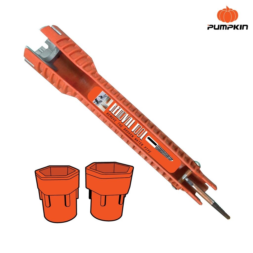 29581 Pumpkin ประแจขันน็อตใต้อ่างอเนกประสงค์ 8 IN 1 ประแจ ขันน็อต ก๊อกน้ำ อ่างล้างหน้า เปลี่ยนหัวได้ อเนกประสงค์ อ่างล้านจาน