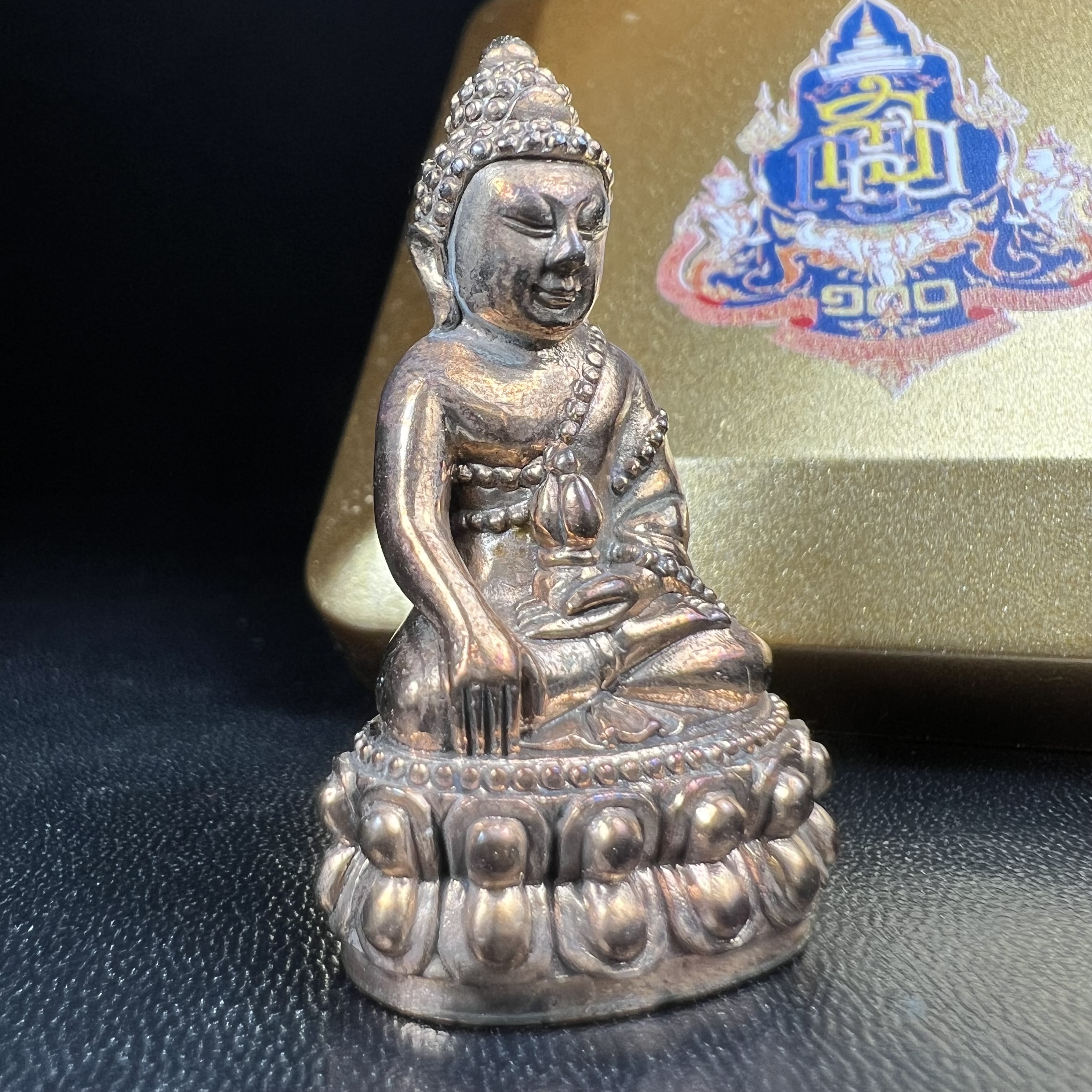 พระกริ่ง ๑ ศตวรรษ เนื้อนวโลหะ รุ่น ๑ ศตวรรษ (๑๐๐ ปี)สมเด็จพระญาณสังวร สมเด็จพระสังฆราช วัดบวรนิเวศวิหาร ปี2556(พระสวยงดงาม พิธีดี อีกหนึ่งรุ่นหายาก)1 ใน 2556 องค์