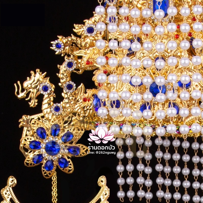 หมวกเง็กเซียนฮ่องเต้ หมวกหยกอ๋องซ่งเต่ หมวกหยกอ๋องไต่เต่ หมวกพระจีน หมวกกิมซิ้น หมวกเทพเจ้าจีน