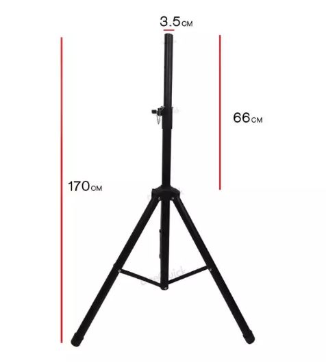 ขาตั้งลำโพง เหล็ก MAX 30 KGS รุ่น ST-502B ตู้ลำโพง