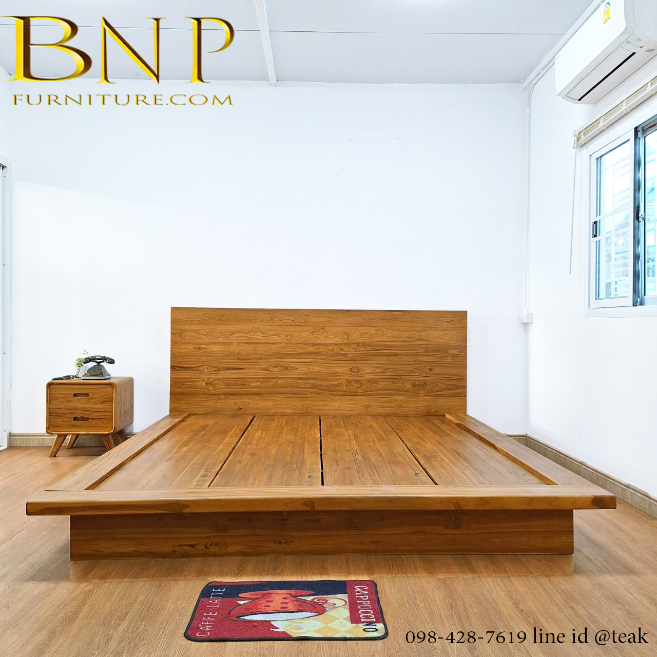 เตียงนอนโมเดิร์น รุ่นโอโซน