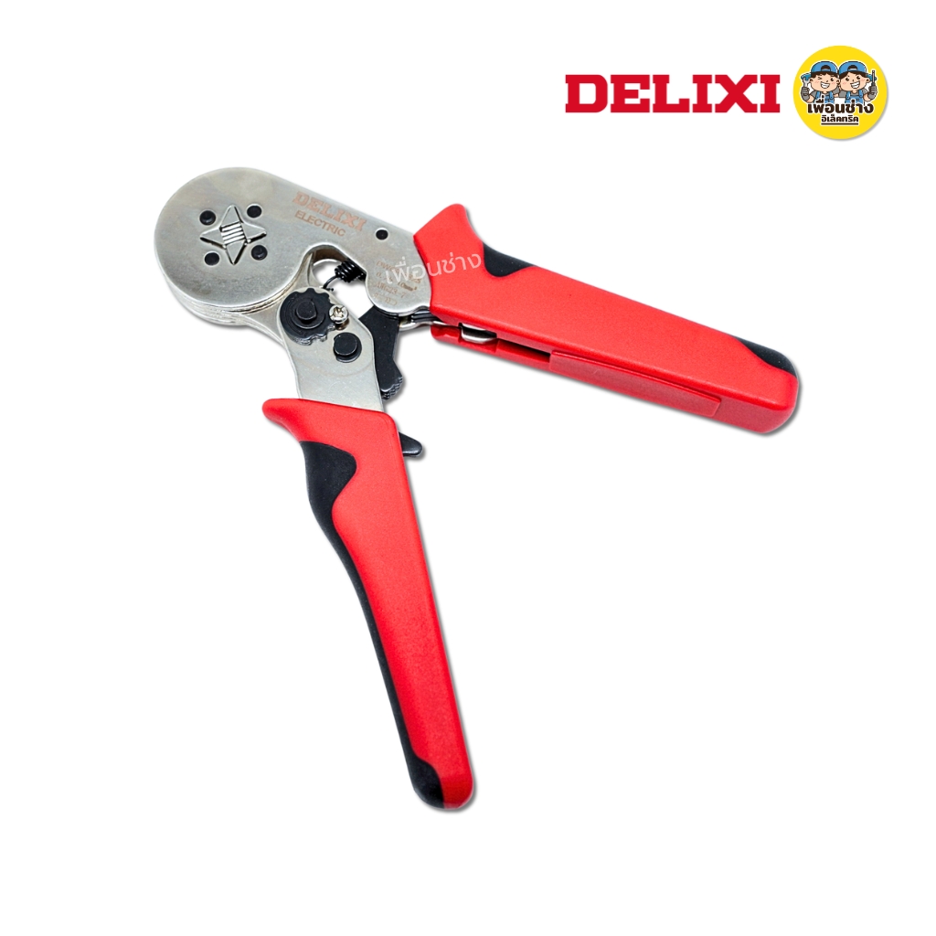 DELIXI คีมย้ำหางปลา คอร์ดเอ็น รุ่น DWGR-3325 พร้อมหางปลา คีมสำหรับช่างไฟฟ้า