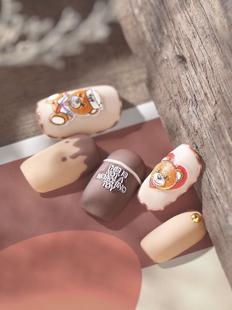 SKU-00617 สติกเกอร์หมี 5D