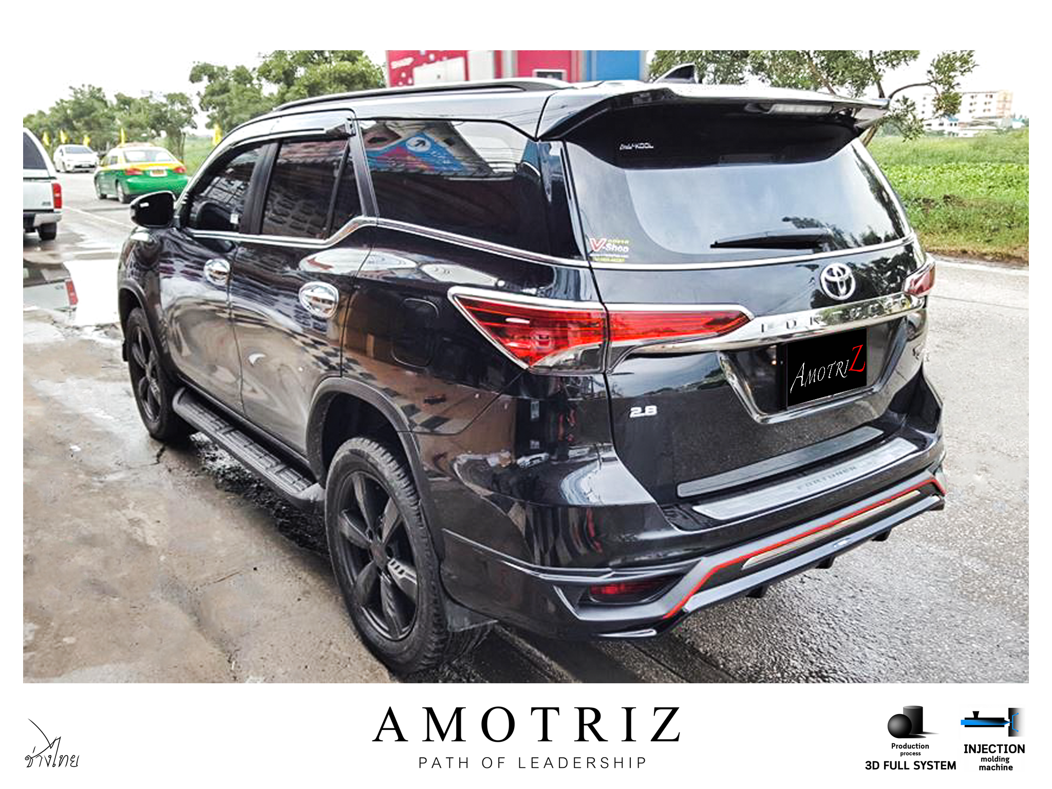 Toyota Fortuner 2016 TRD body kits by Amotriz
