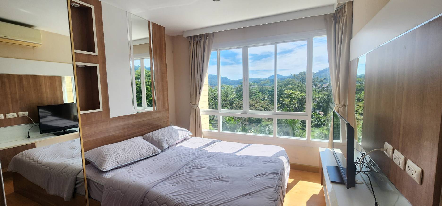 For Rent : Kathu Plus Condominium(2) 1 bedroom 1 Bathroom 4th floor Green view