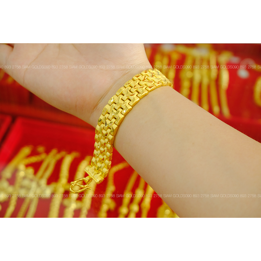 สร้อยข้อมือเลสโรเล็กซ์ 3 บาท รหัส 1141
