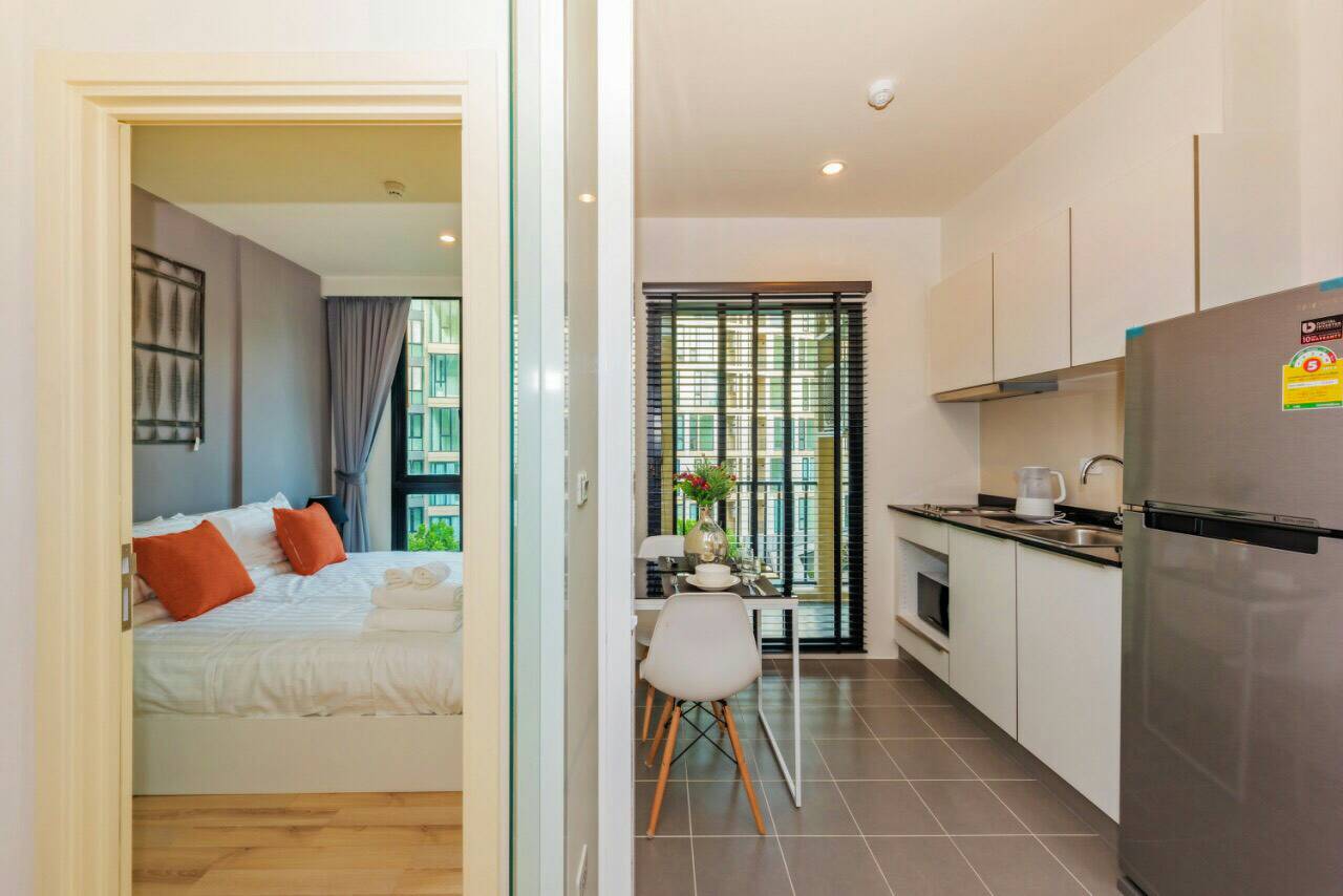 Road Bypass:For rent Condo New Modern style 1 bed room on the by pass road Phuket