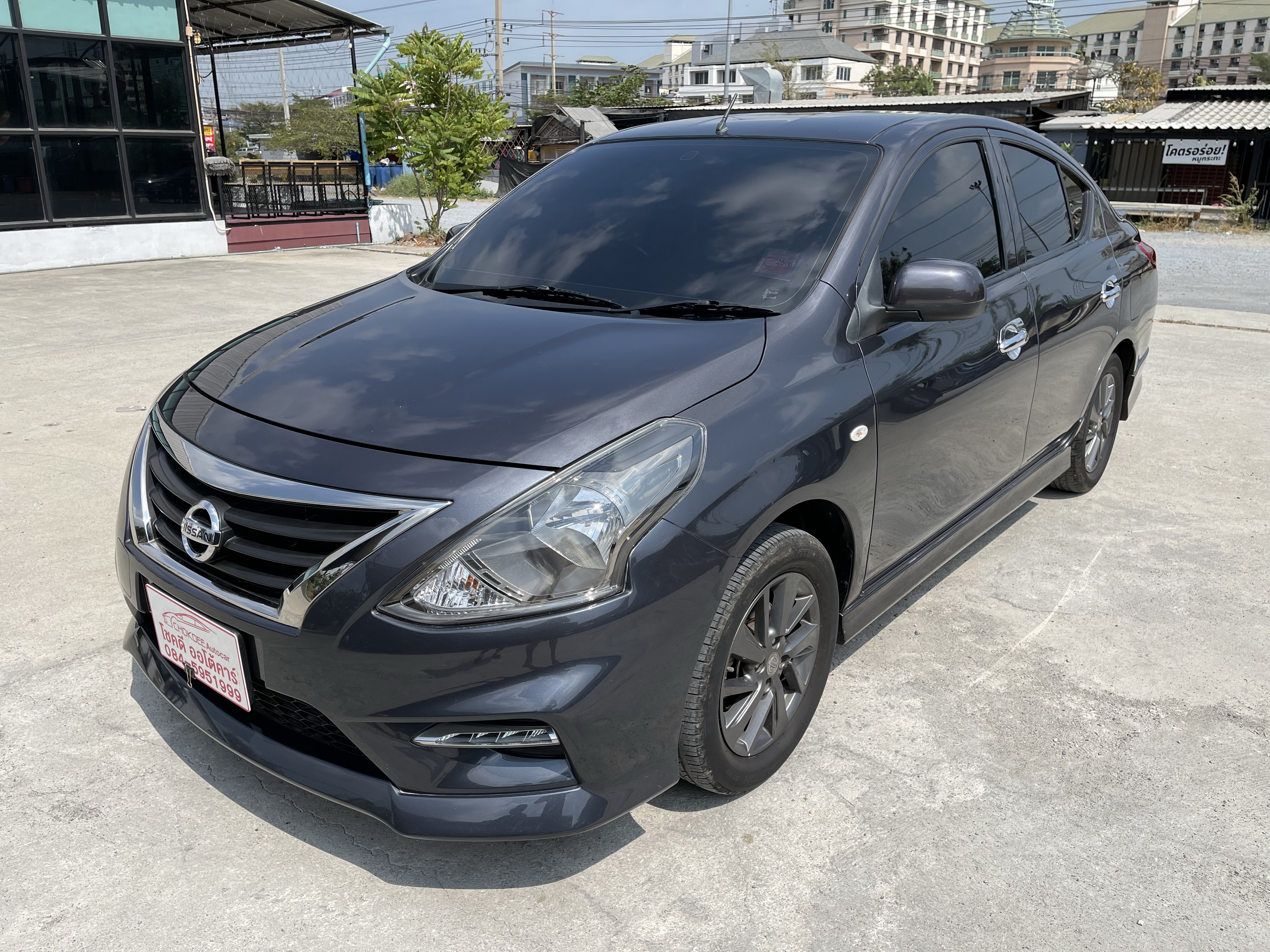 Nissan Almera 1.2 E Sportech At 2018 เทา