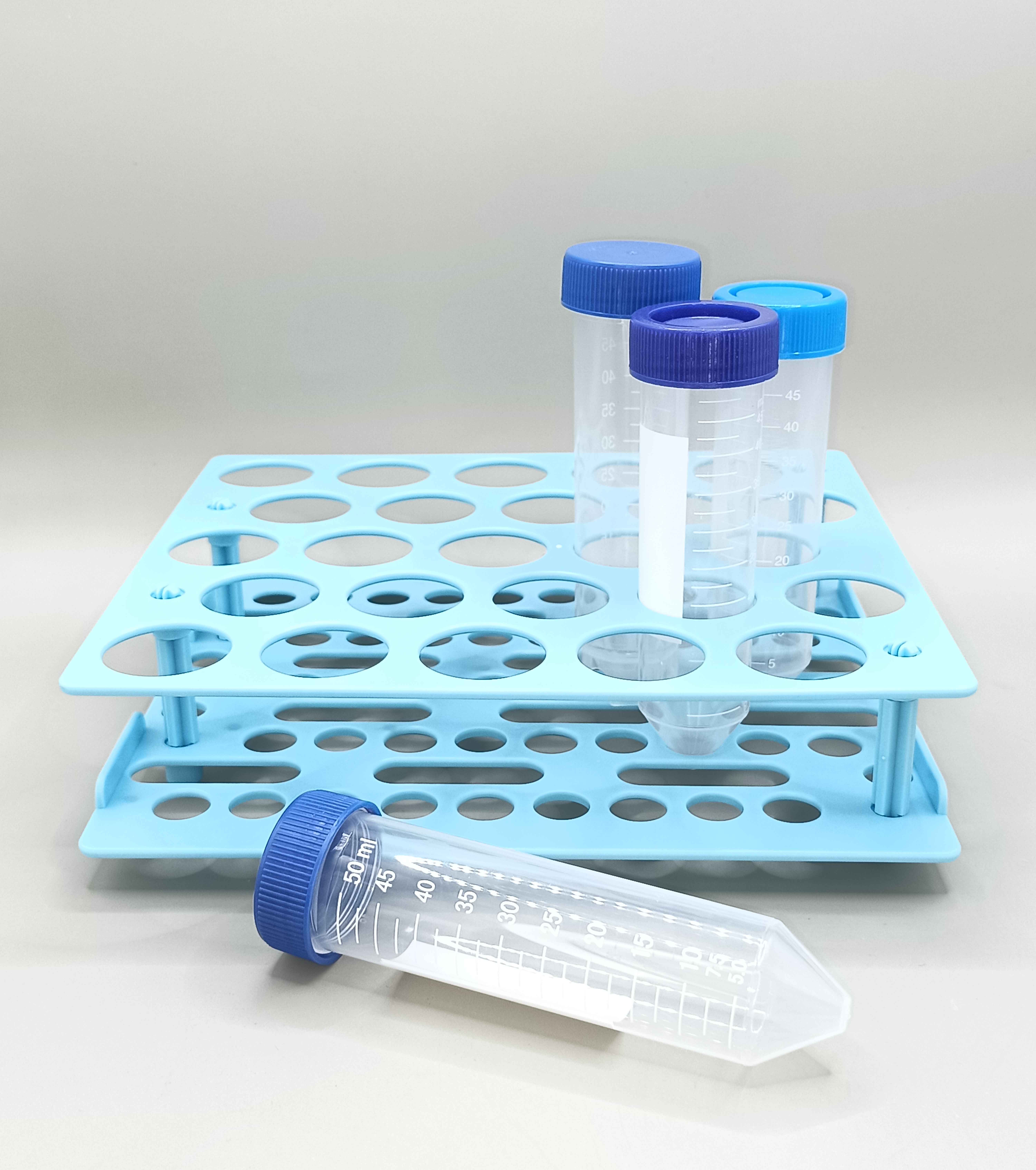 แท่นวางหลอดเซ็นตริฟิวก์ทิวป์ 15&50,15,50 ml/ Rack for centrifuge tube 15&50,15,50 ml ( ขายยกลัง )
