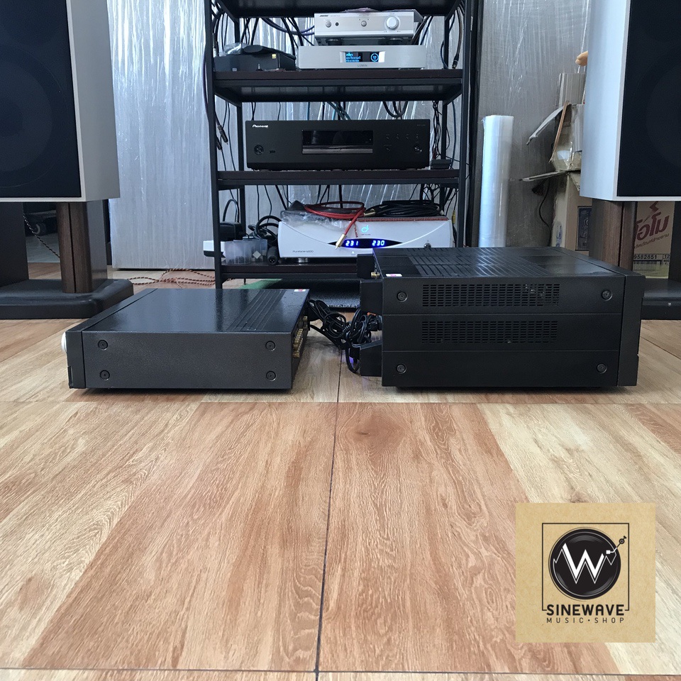 Pre + Power ยี่ห้อ Technics รุ่น SU-A6 + SE-A5 (Made in Japan)