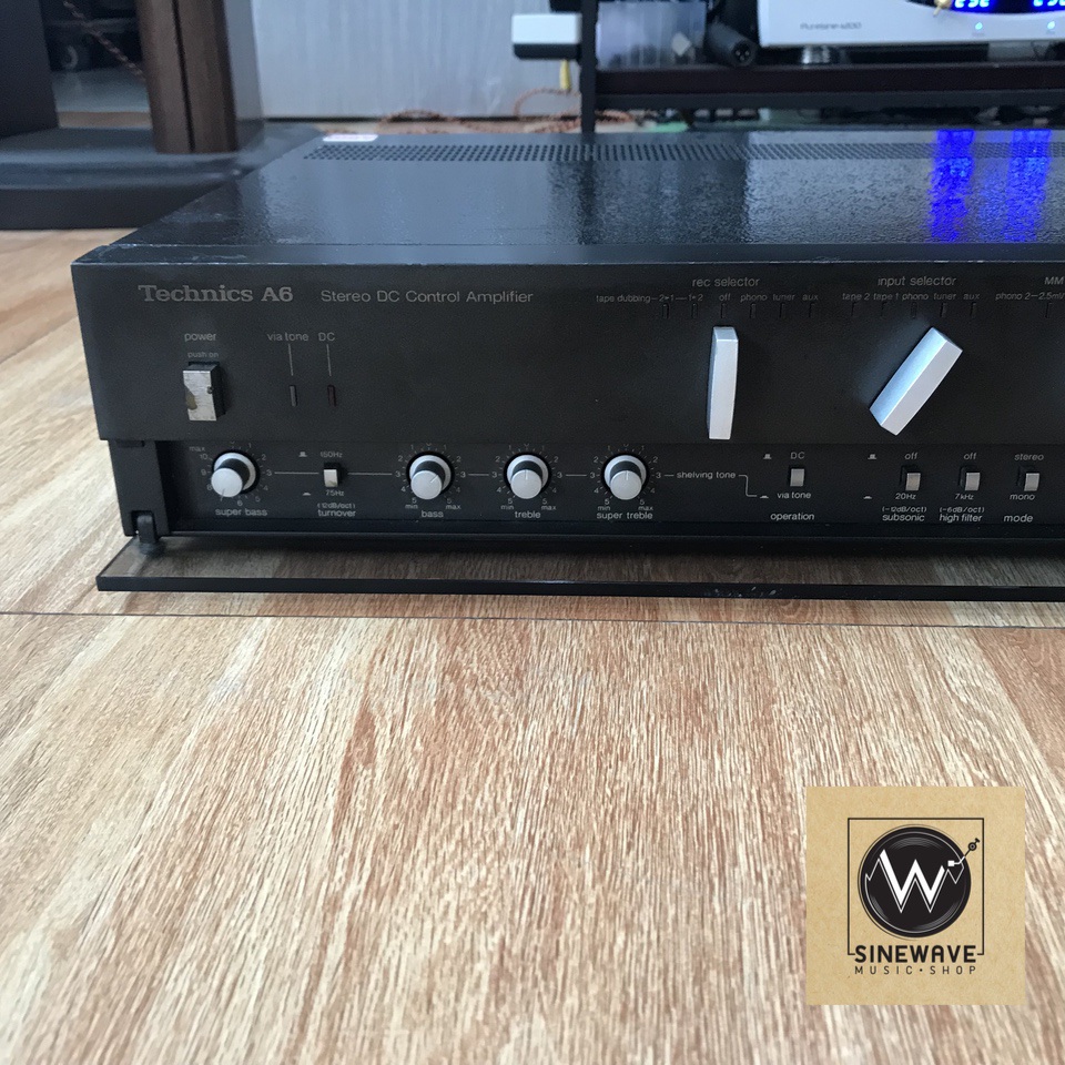 Pre + Power ยี่ห้อ Technics รุ่น SU-A6 + SE-A5 (Made in Japan)