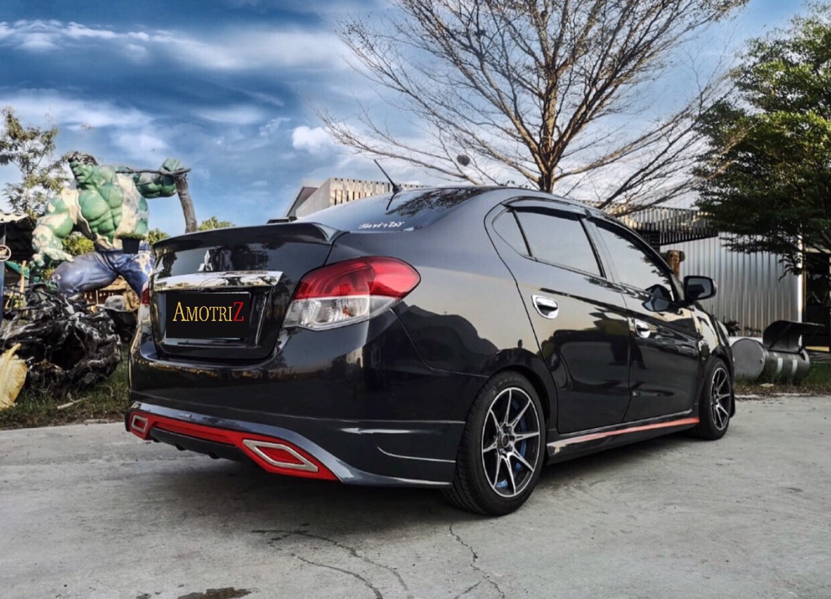 Mitsubishi Attrage 2013 bodykits by Amotriz