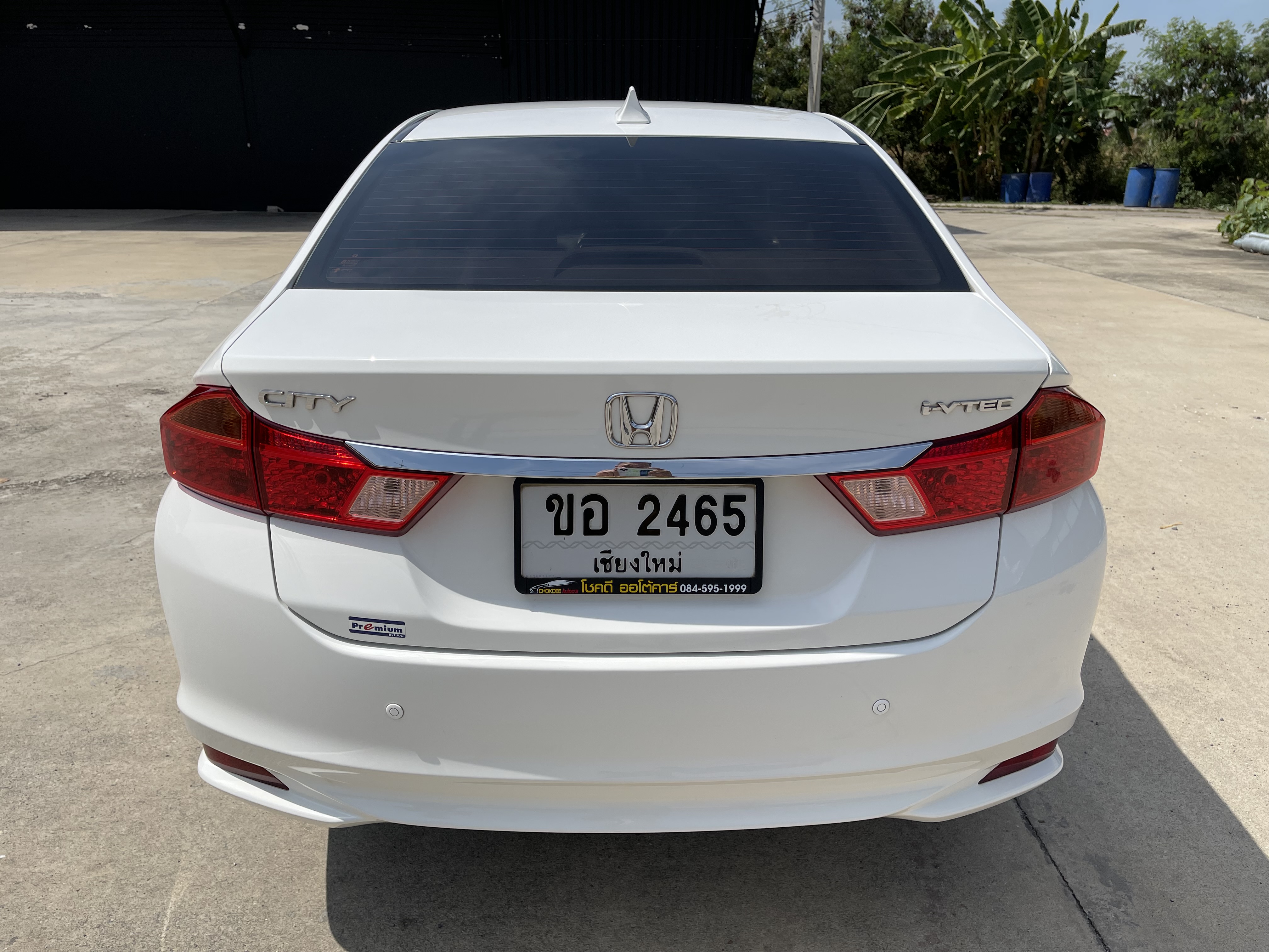 Honda City 1.5 V+ At 2016 ขาว