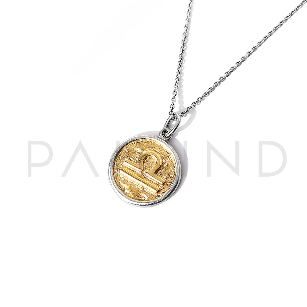 จี้ Zodiac เงินแท้ สำหรับชาวเดือนตุลาคม