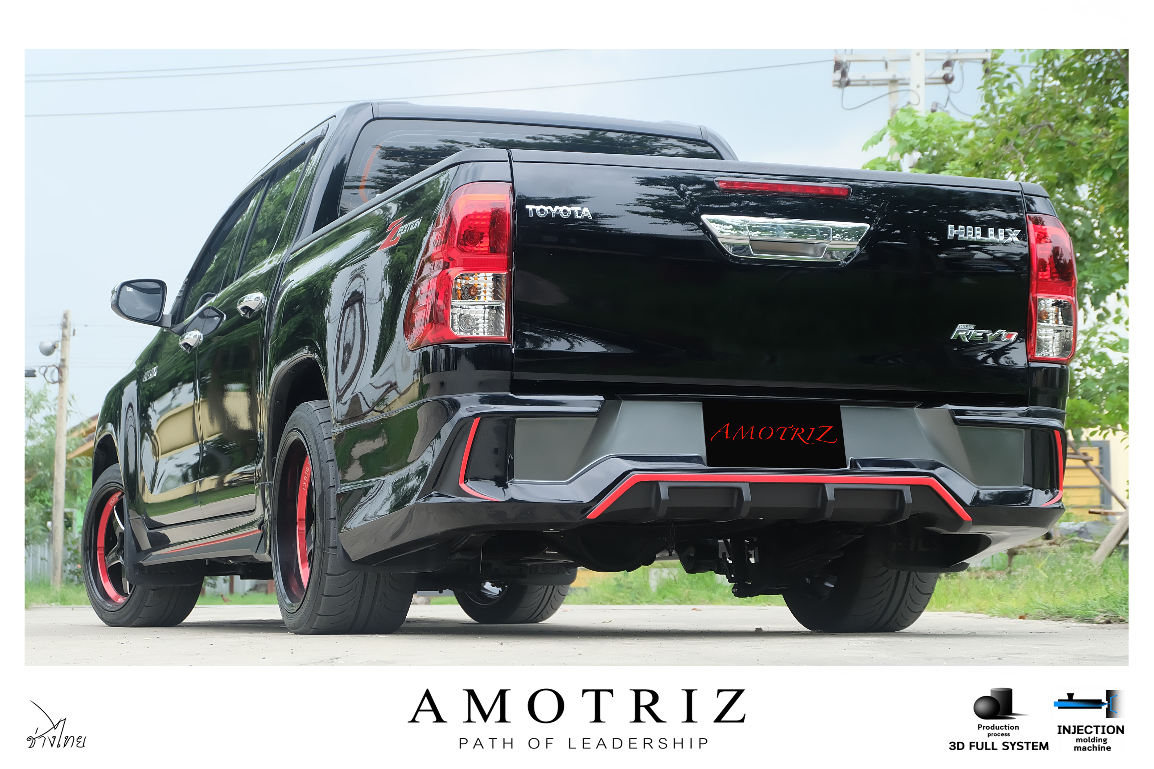 Toyota Revo Rocco body kits by Amotriz