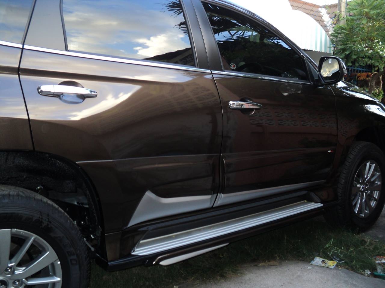 Mitsubishi all new Pajero 2016 45bar bodykits by Amotriz