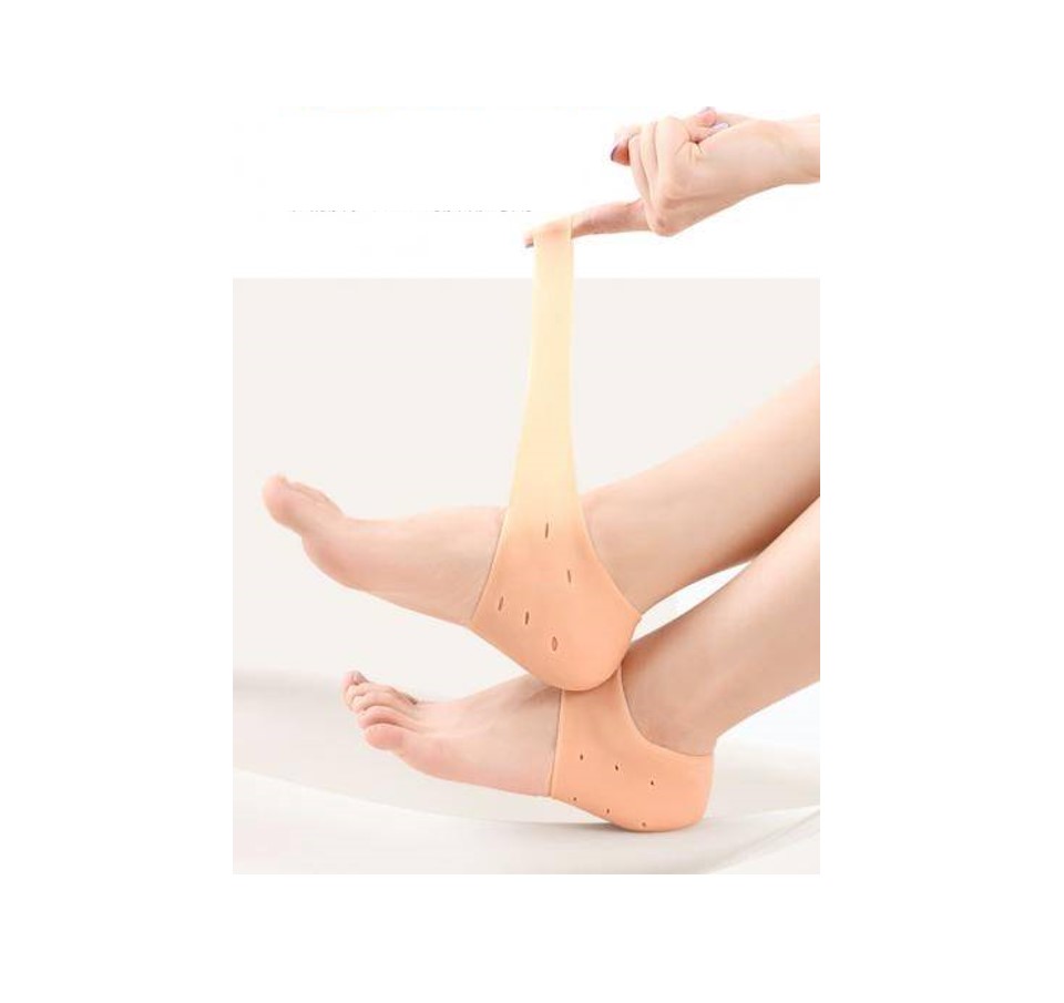 ซิลิโคนรองส้นเท้าด้านหลังลดการกระแทกและเสียดสีพร้อมส่ง