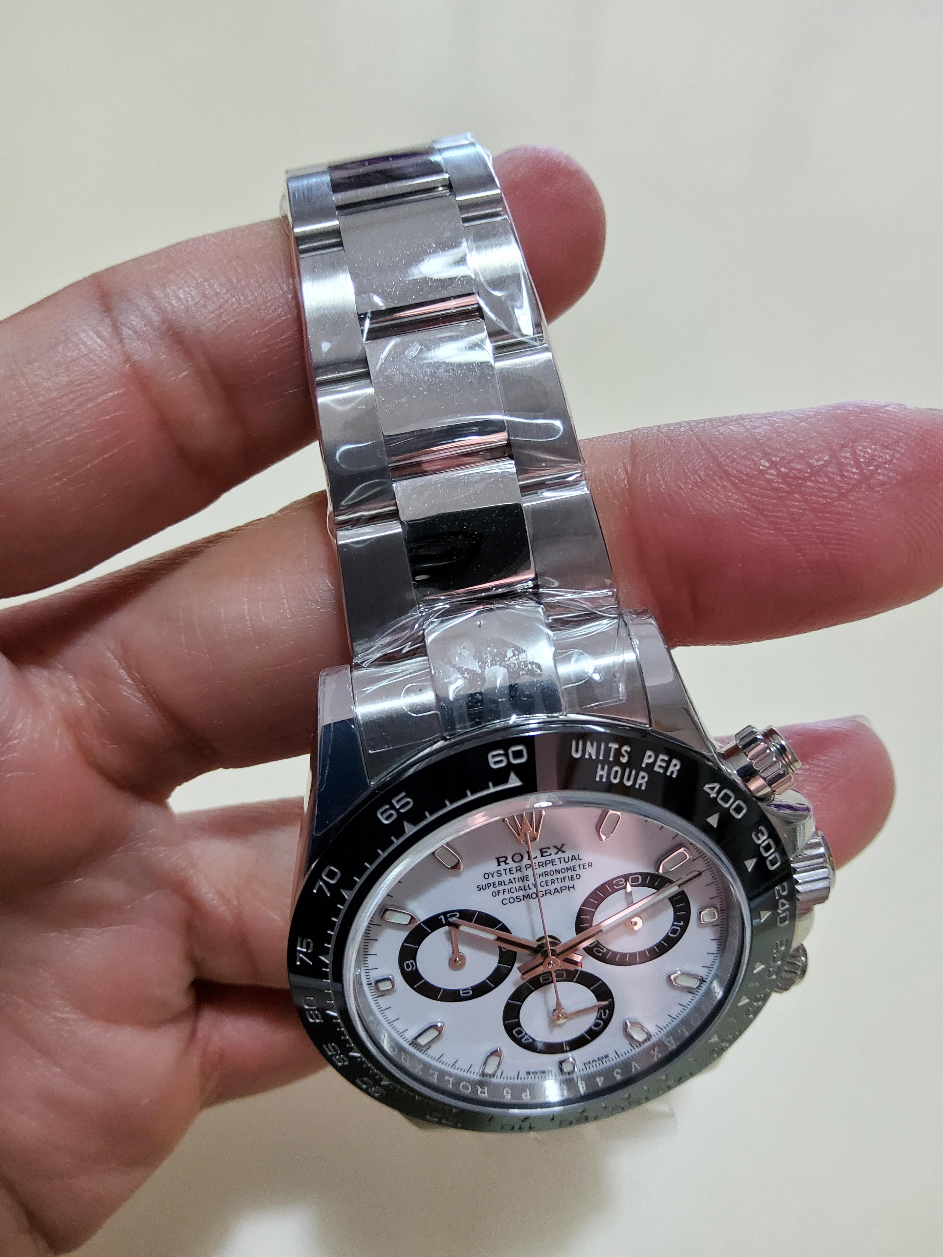 PRE-ORDER ROLEX DAYTONA CERAMIC (40MM.) กลไกโคลน Rolex 4130 By BT FACTORY